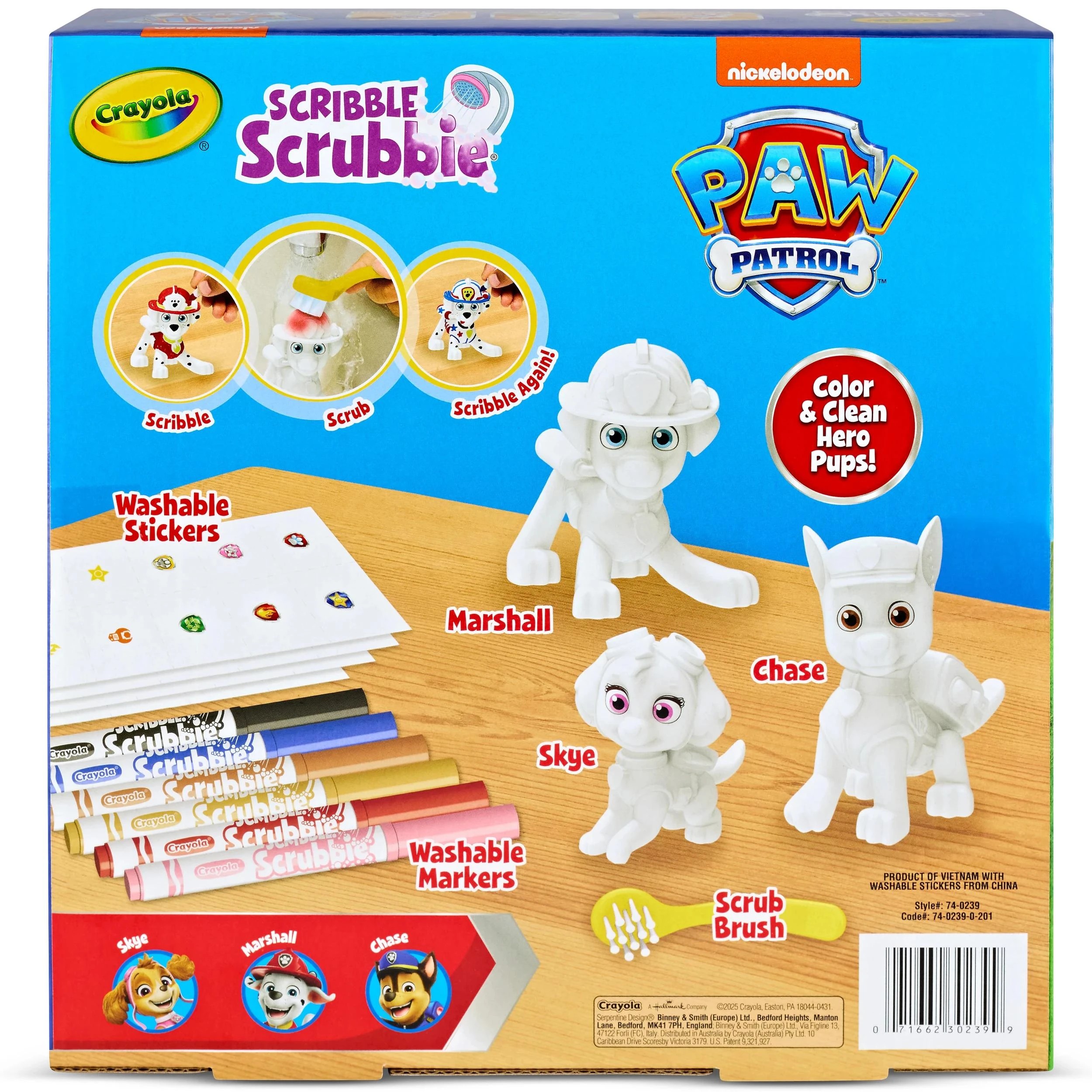 2 Crayola PAW Patrol Scribble Scrubbie 3CT, 2 of 4