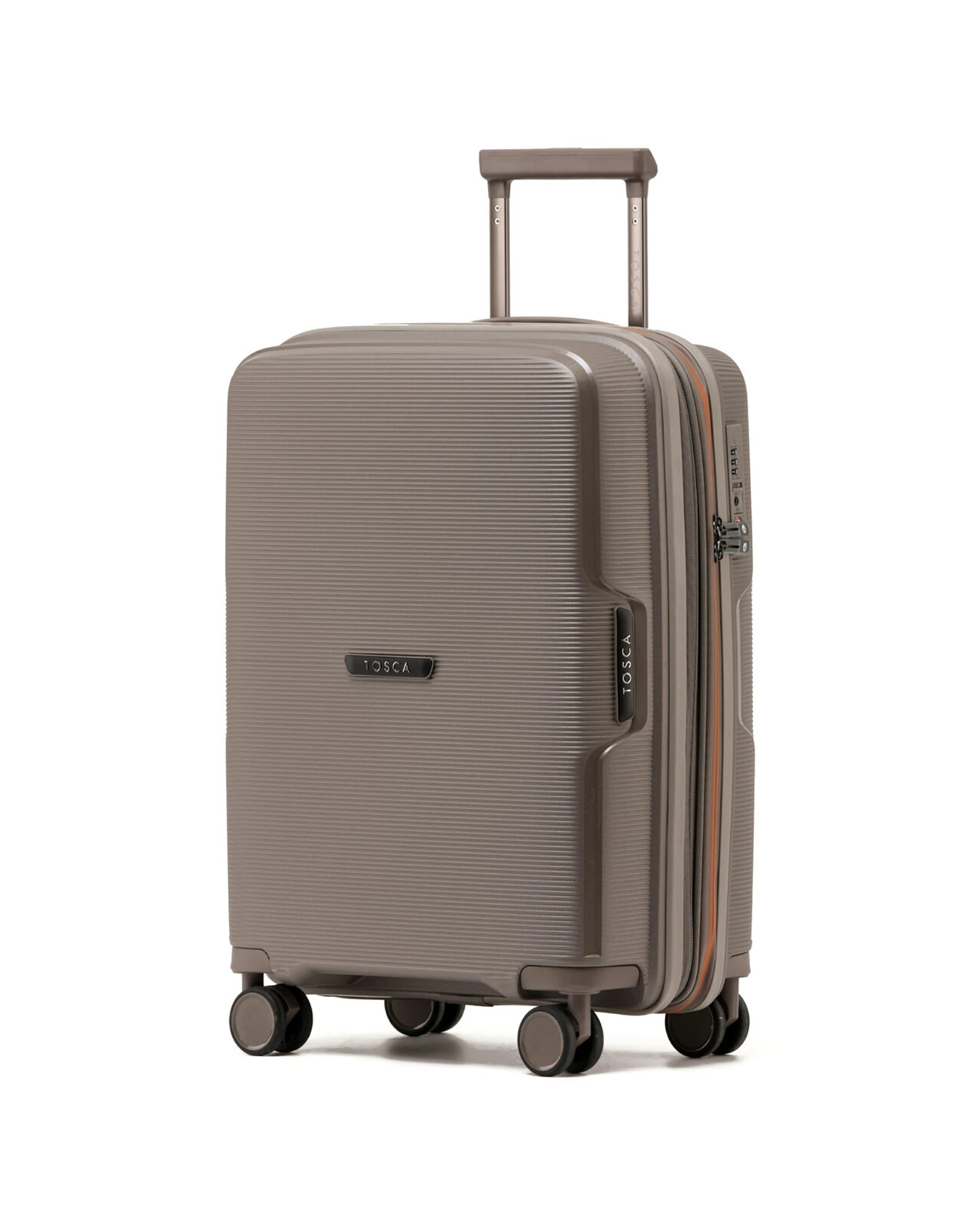 1 Tosca Bel-Air 20" Travel Luggage Suitcase - Beige, 1 of 9