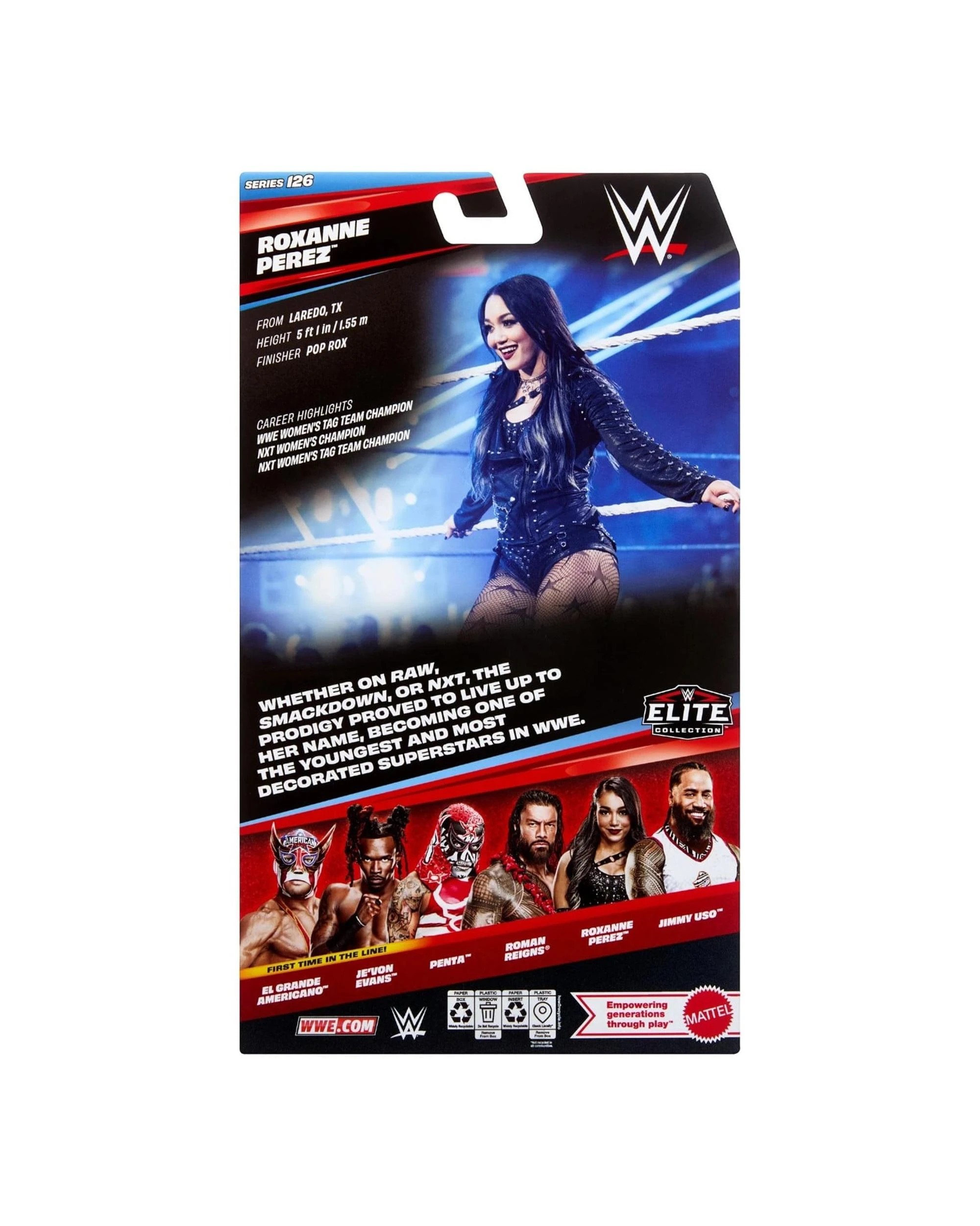 7 WWE Elite Collection Series 126 Roxanne Perez Action Figure, 7 of 7