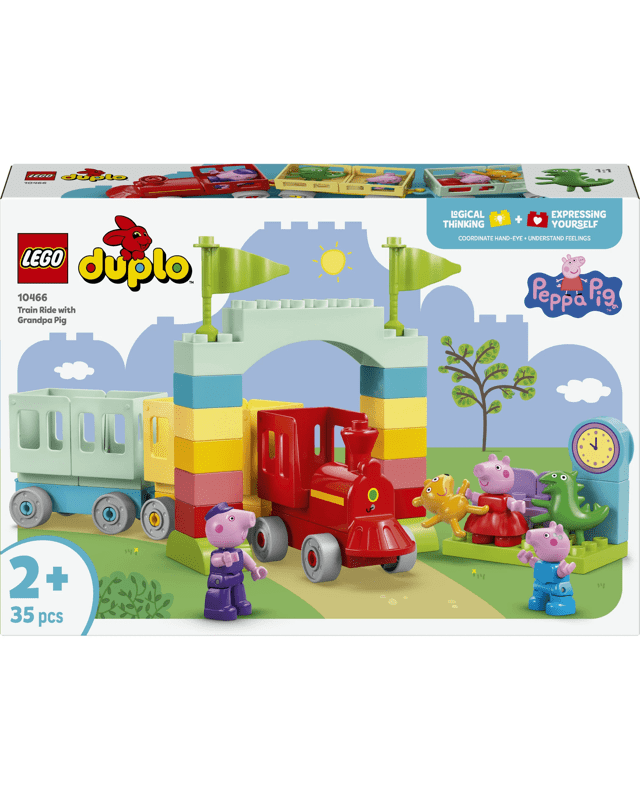 LEGO DUPLO Peppa Pig Train Ride with Grandpa Pig 1