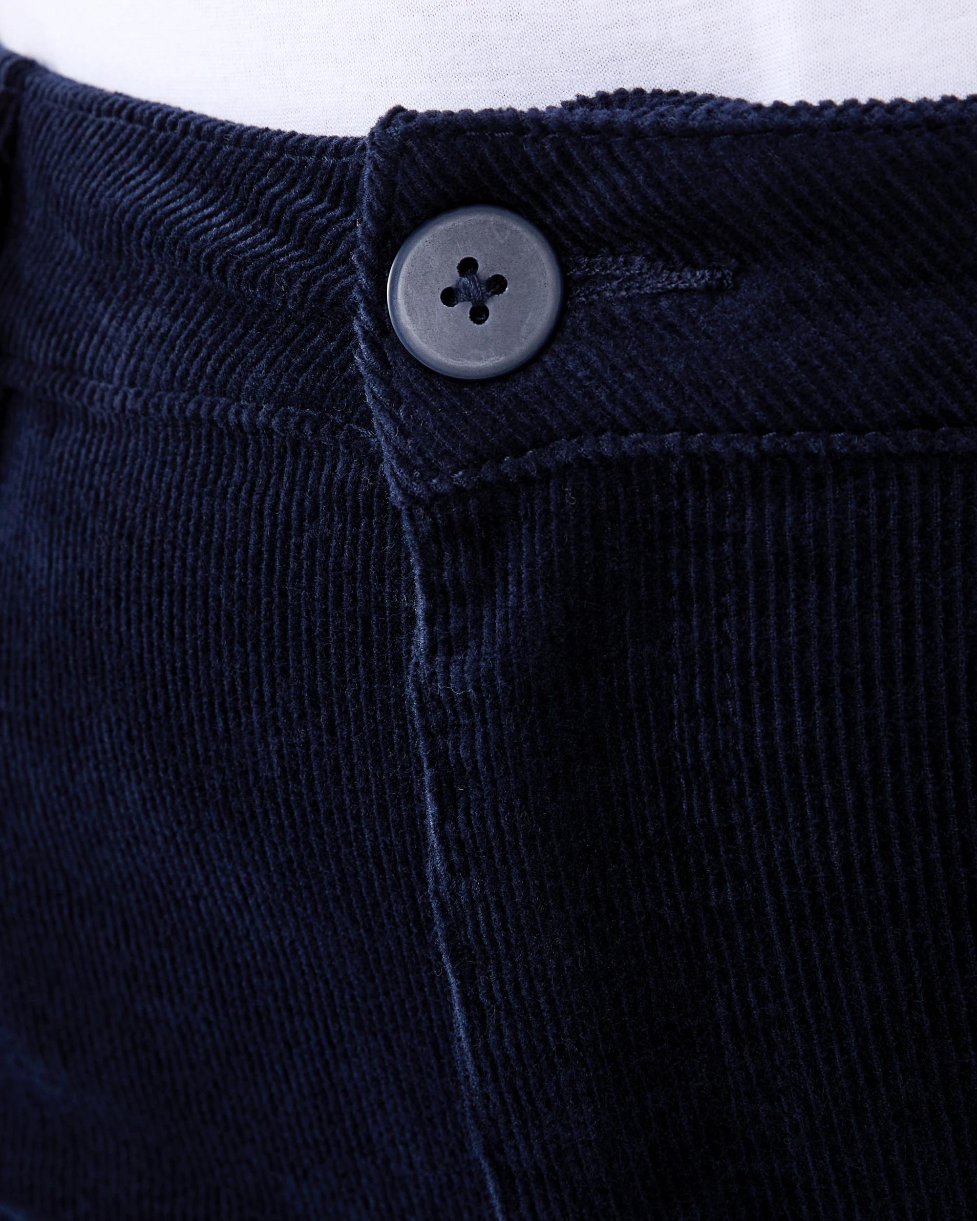 4 Corduroy Bootleg Pants Navy, 4 of 7