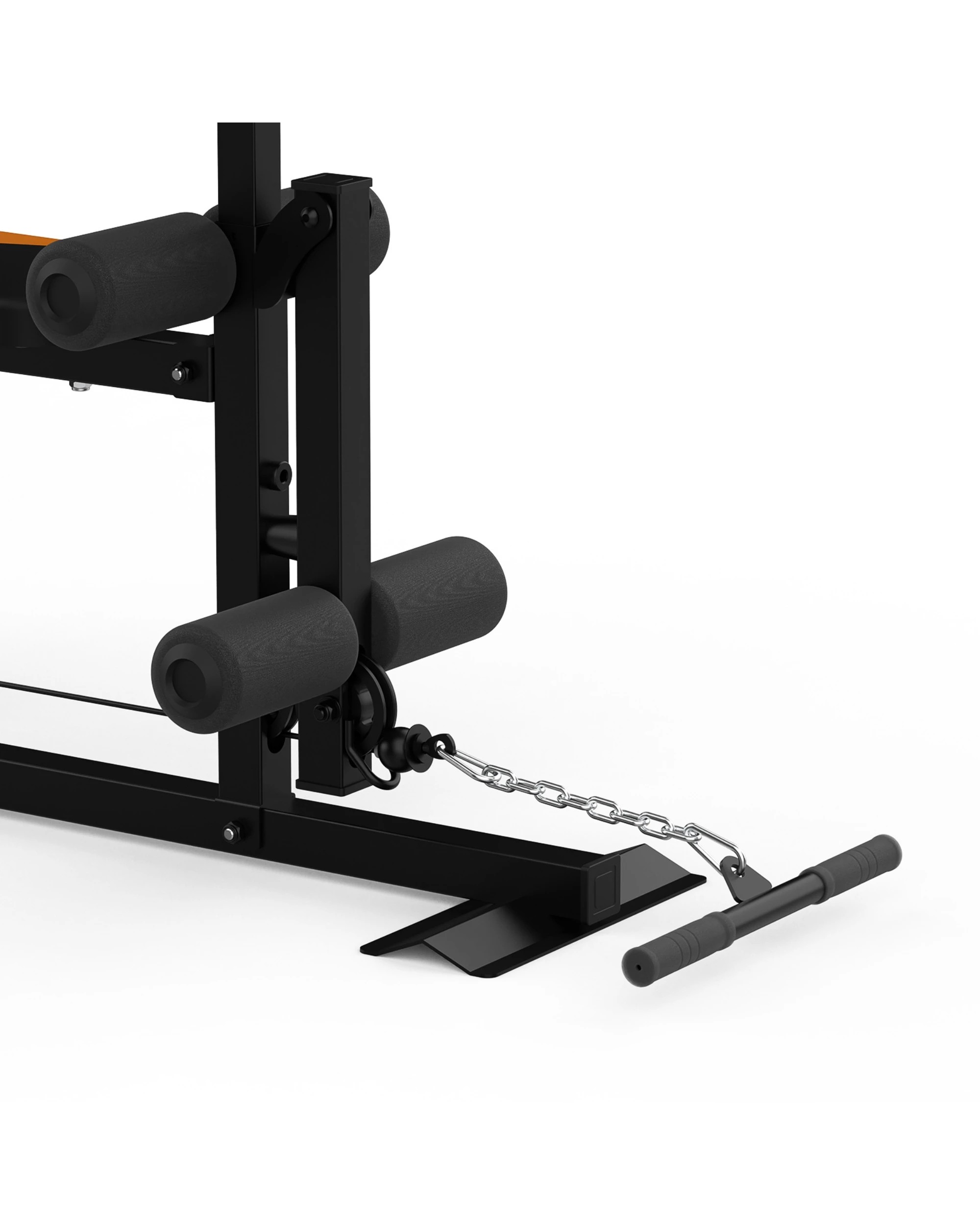7 Advwin Multifunctional Home Gym with 100LB Weight Stack - Black, 7 of 7
