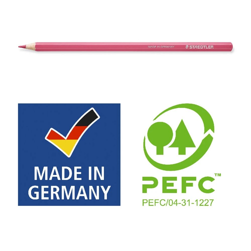 5 Staedtler Pastel Coloured Pencils 12 Pack, 5 of 5