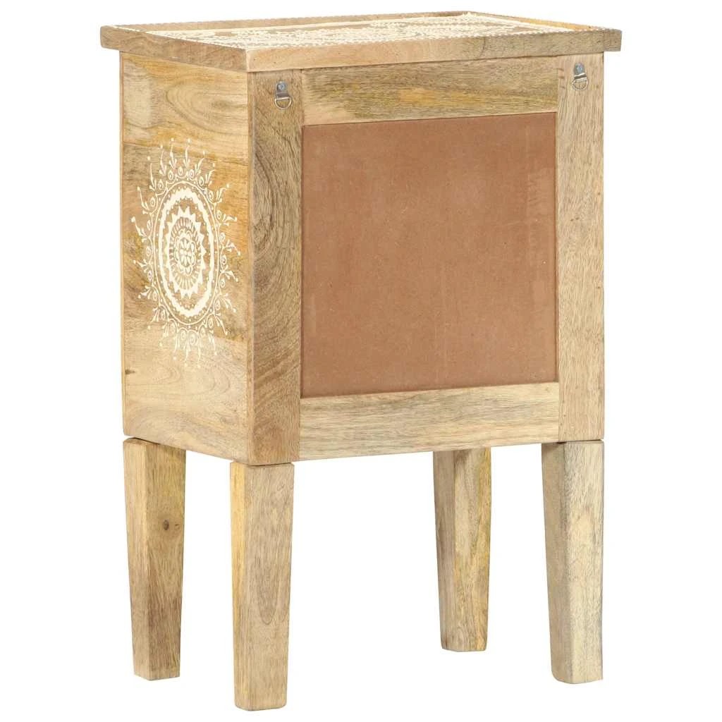 3 Vidaxl Bedside Cabinet Bedside Cabinet, Bedside Cabinets - Brown, 3 of 9