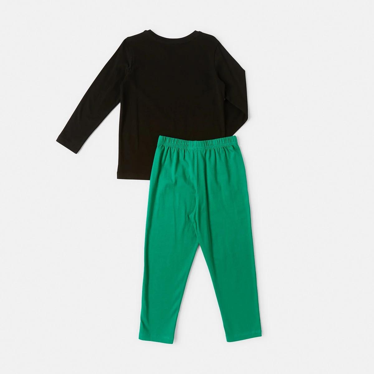 6 Knit Pyjama Set Dino, 6 of 8