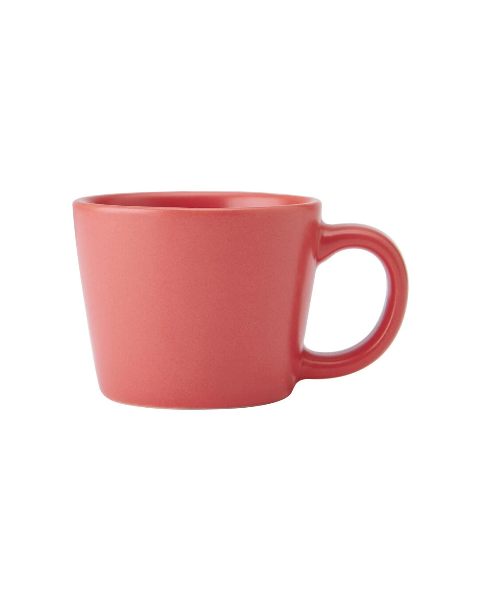 2 La Cafetiere 6PK Ceramic Coffee Espresso Drinking Cup Mug 65ml Microwave Safe - Red, 2 of 3
