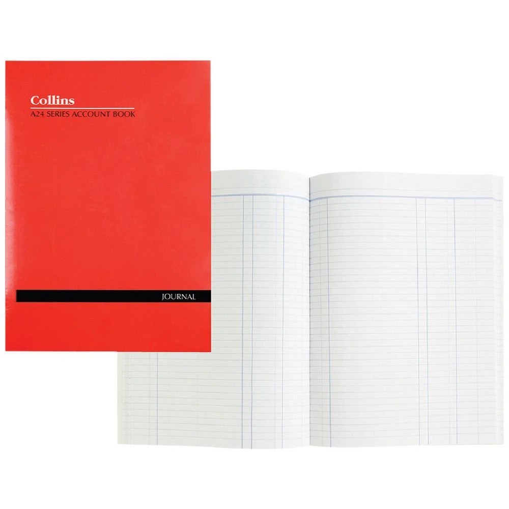 1 Collins A24 A4 Account Book Journal, 1 of 2