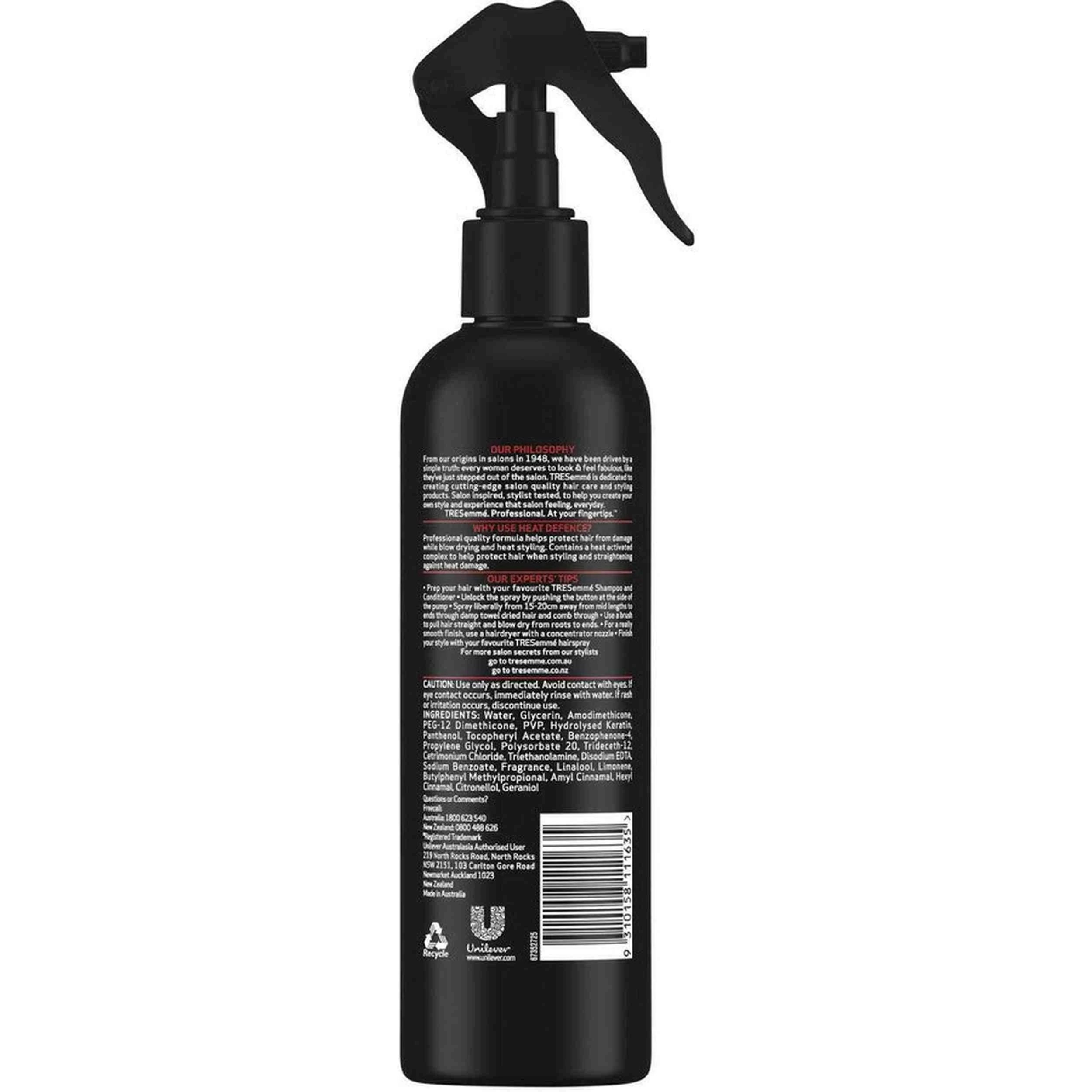 2 TRESemme Hair Heat Tamer Protective Styling Spray 300ml, 2 of 2