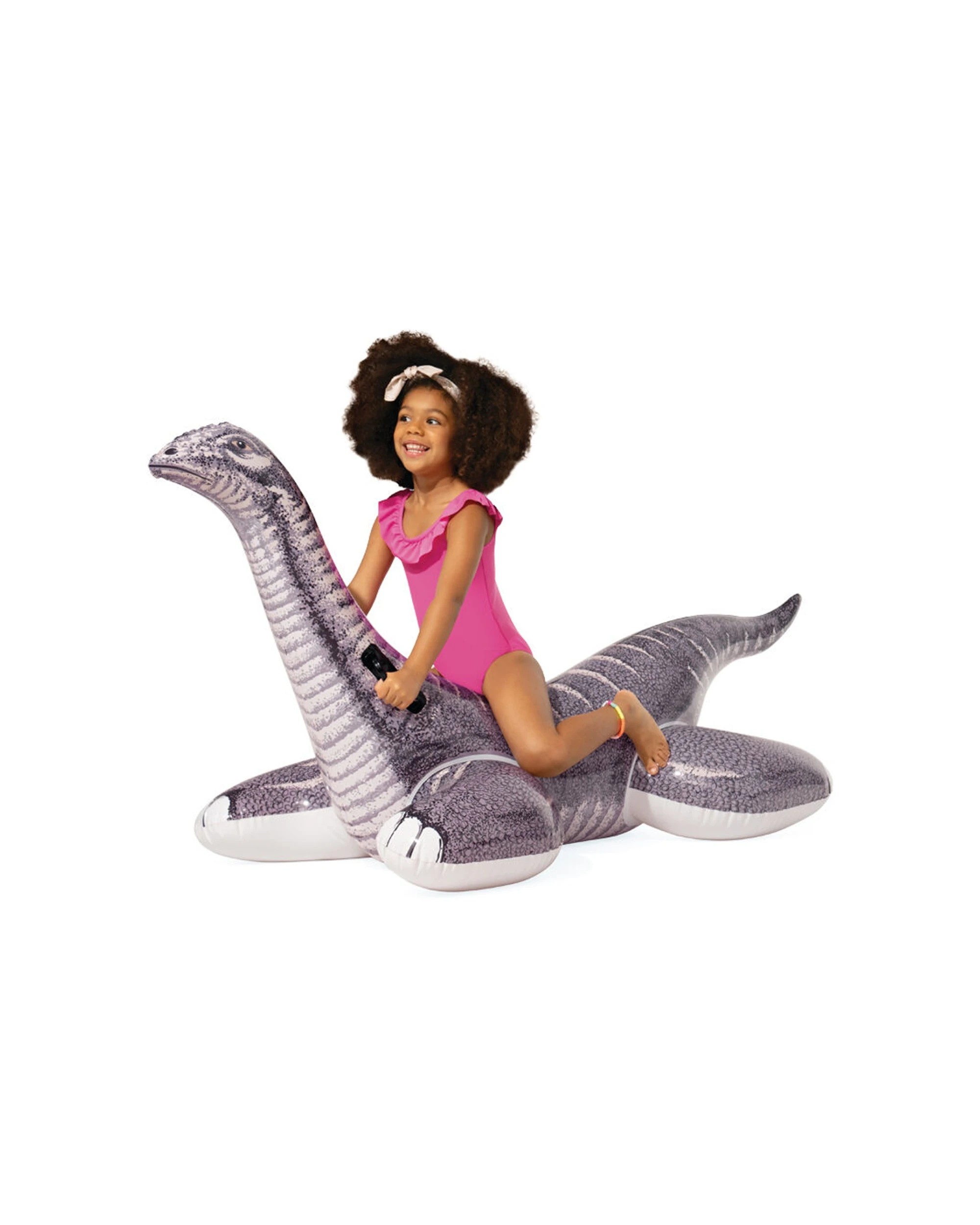7 Intex 2PK Brontosaurus Ride-On Inflatable Kids/Childrens Toy 3y+ - Multi, 7 of 8