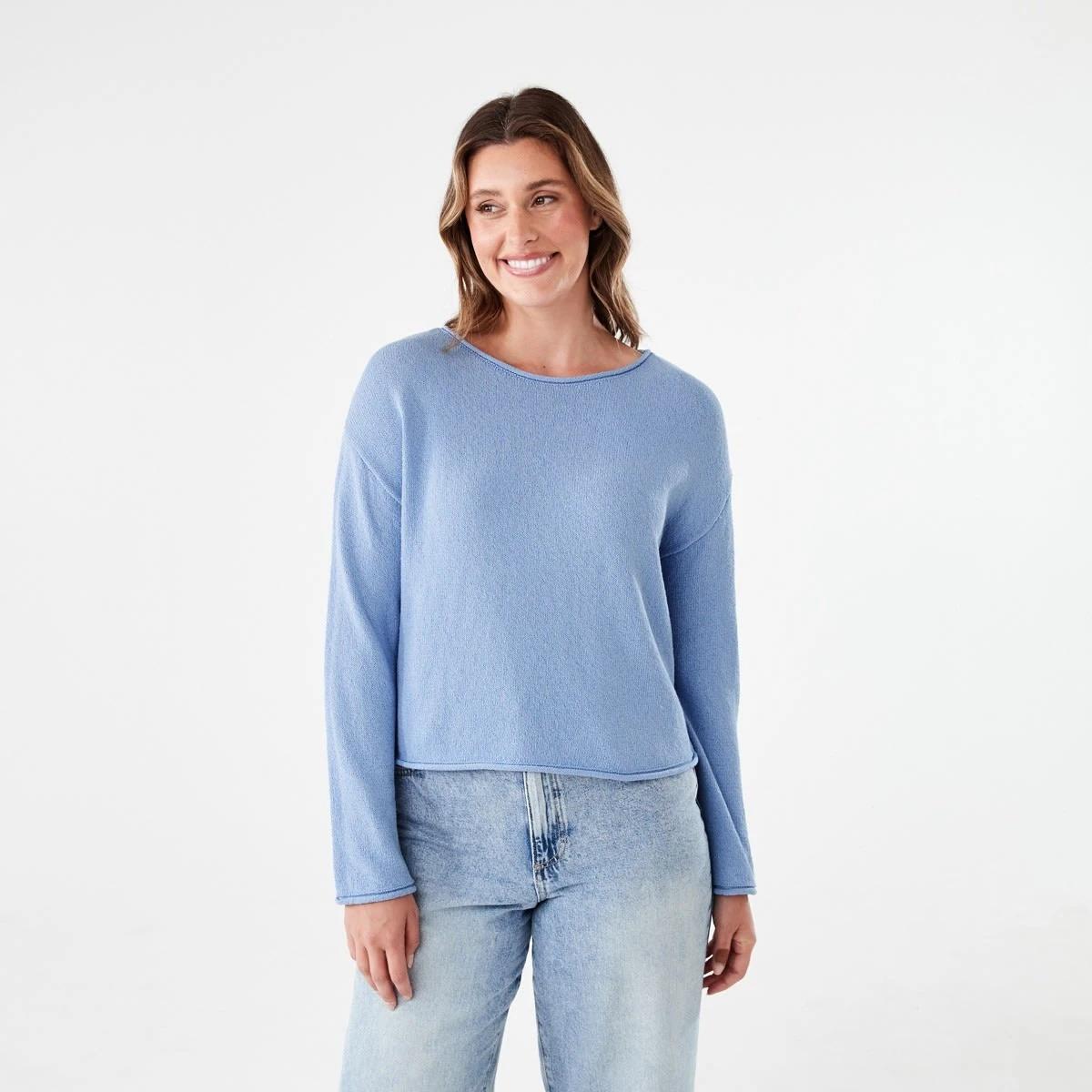 1 Boat Neck Pullover HERON, 1 of 5