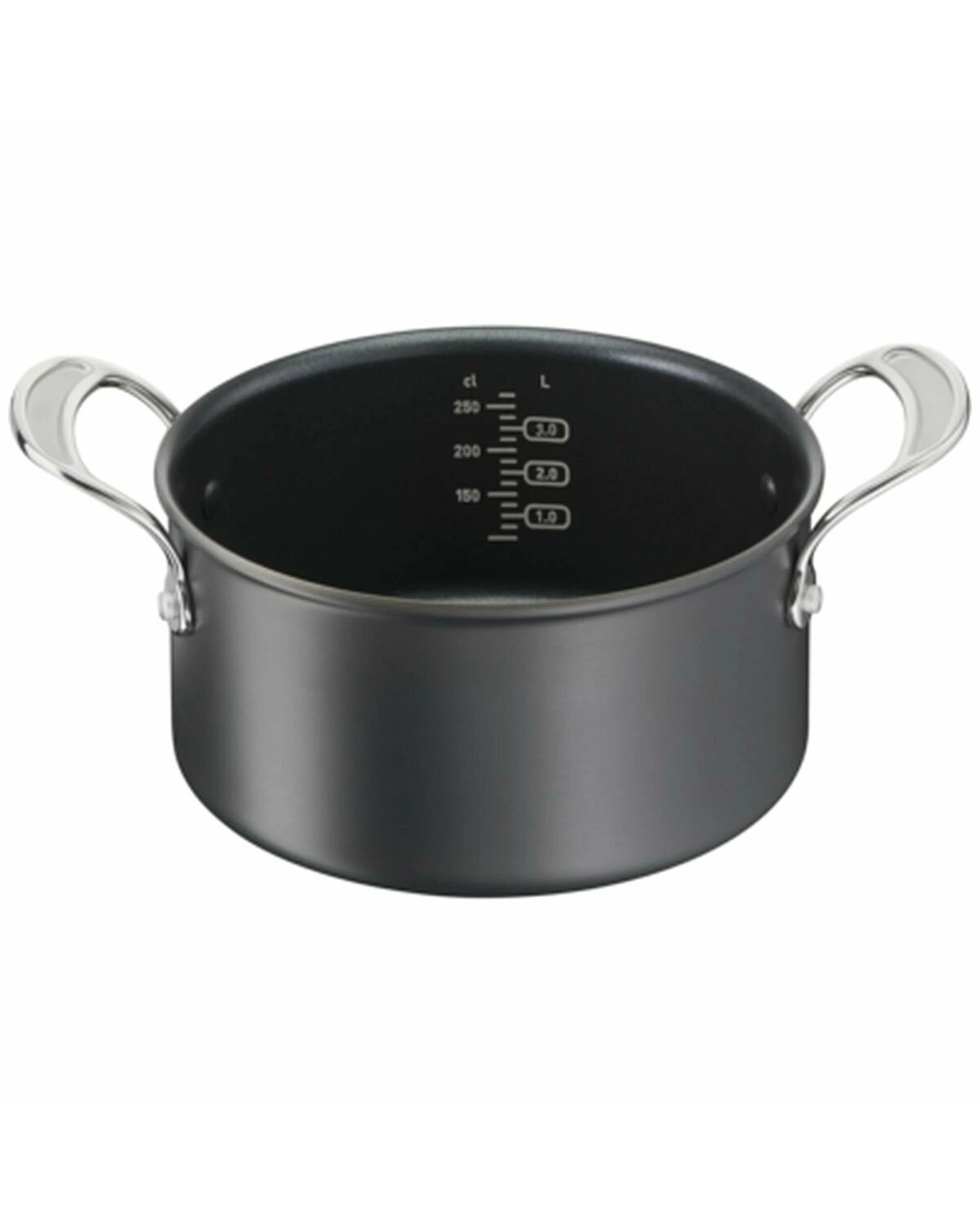 3 Tefal 5.3L Jamie Oliver Cook's Classics 24cm Induction Non-Stick Hard Anodised Stewpot, 3 of 5