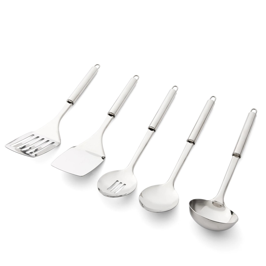 2 5 Piece Stainless Steel Utensil Set, 2 of 8