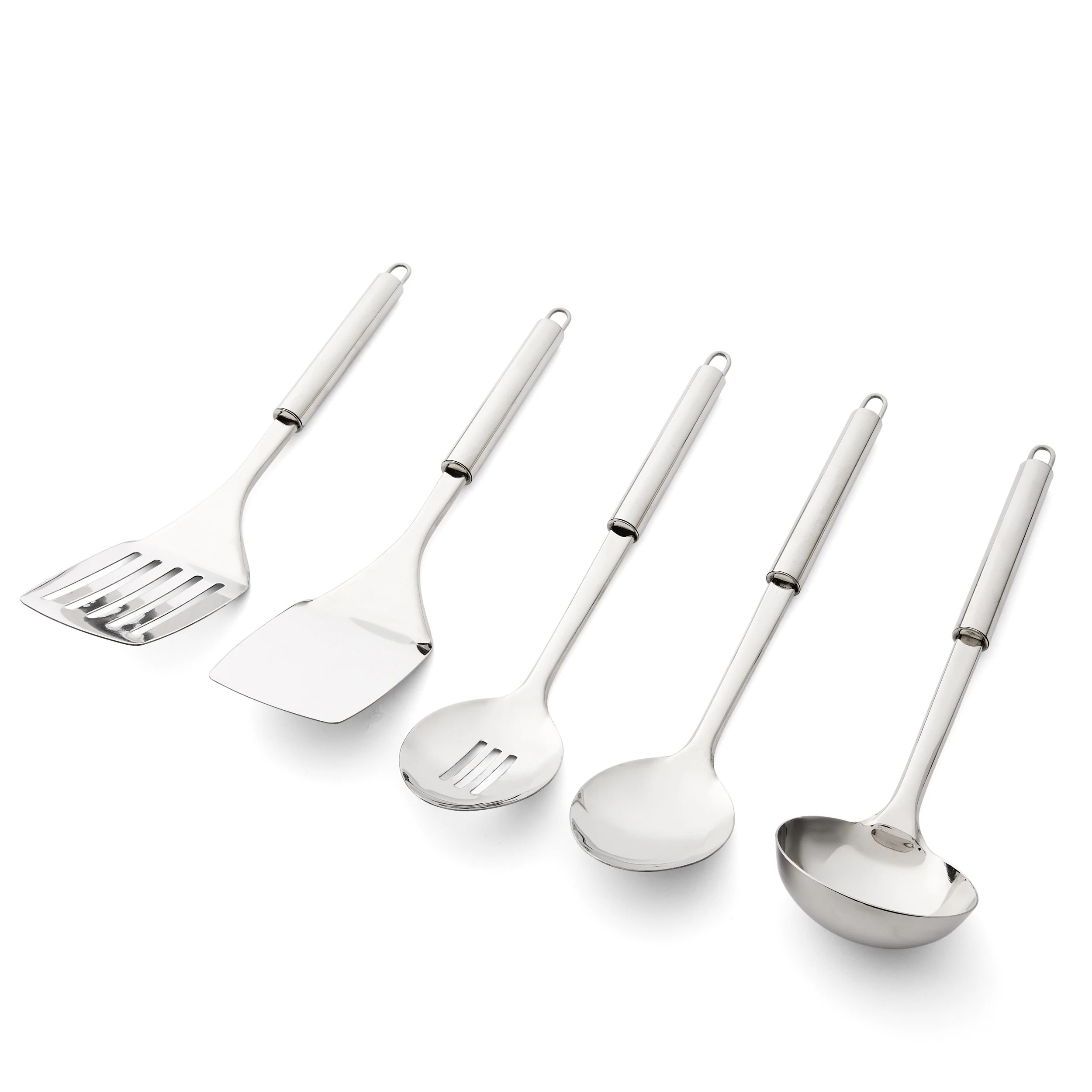 2 5 Piece Stainless Steel Utensil Set, 2 of 8