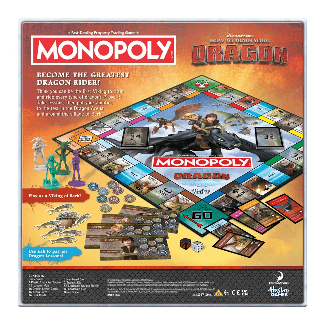 5 Monopoly - How to Train Your Dragon Edition Board Game, 5 of 5