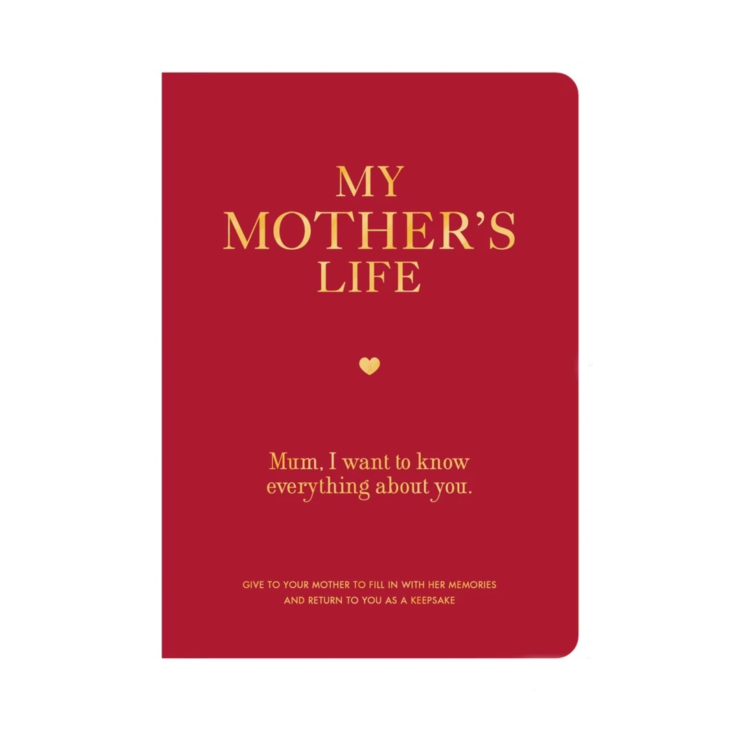 1 My Mother's Life: Mum, I Want to Know Everything About You - Book, 1 of 2