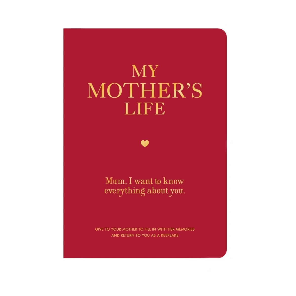 1 My Mother's Life: Mum, I Want to Know Everything About You - Book, 1 of 2