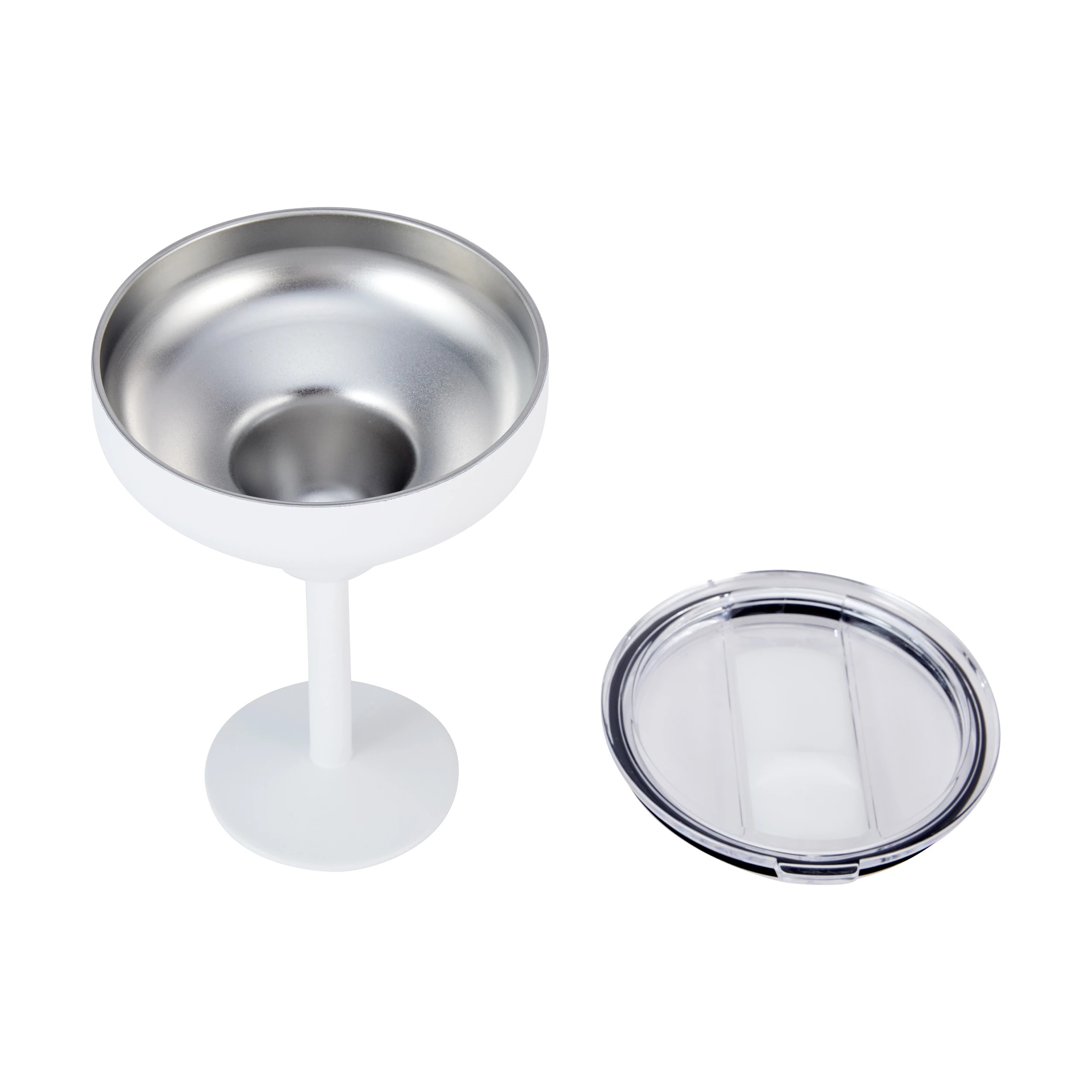 5 Double Wall Cocktail Glass - White, 5 of 7