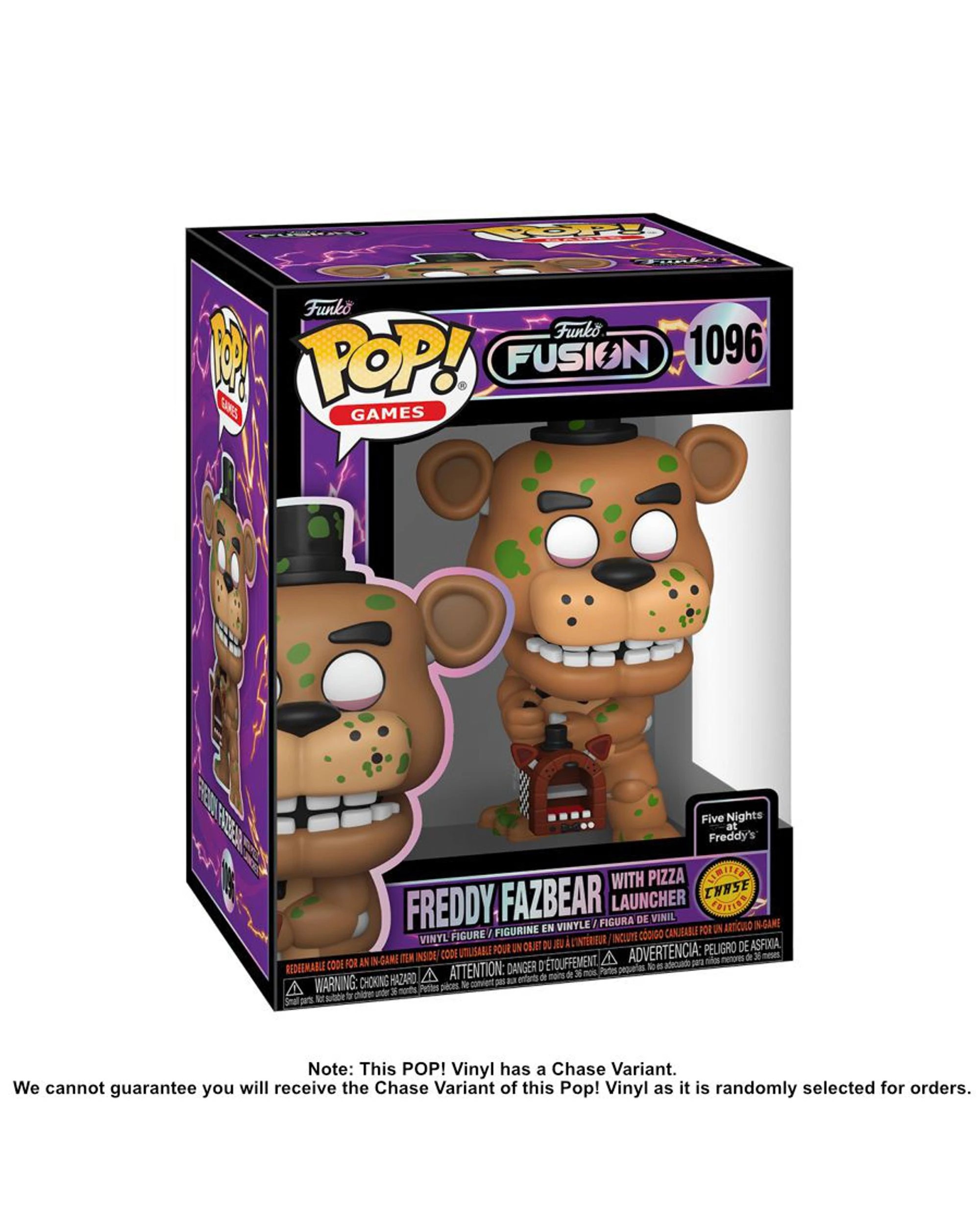 6 Funko Fusion Freddy Fazbear with Pizza Launcher Funko POP! Vinyl, 6 of 6
