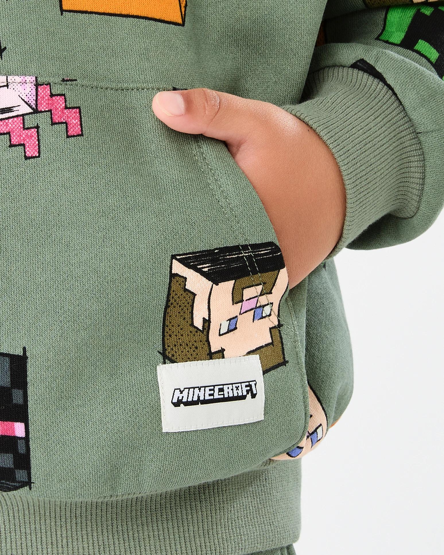 4 Minecraft License Oversized Print Hoodie Minecraft, 4 of 6
