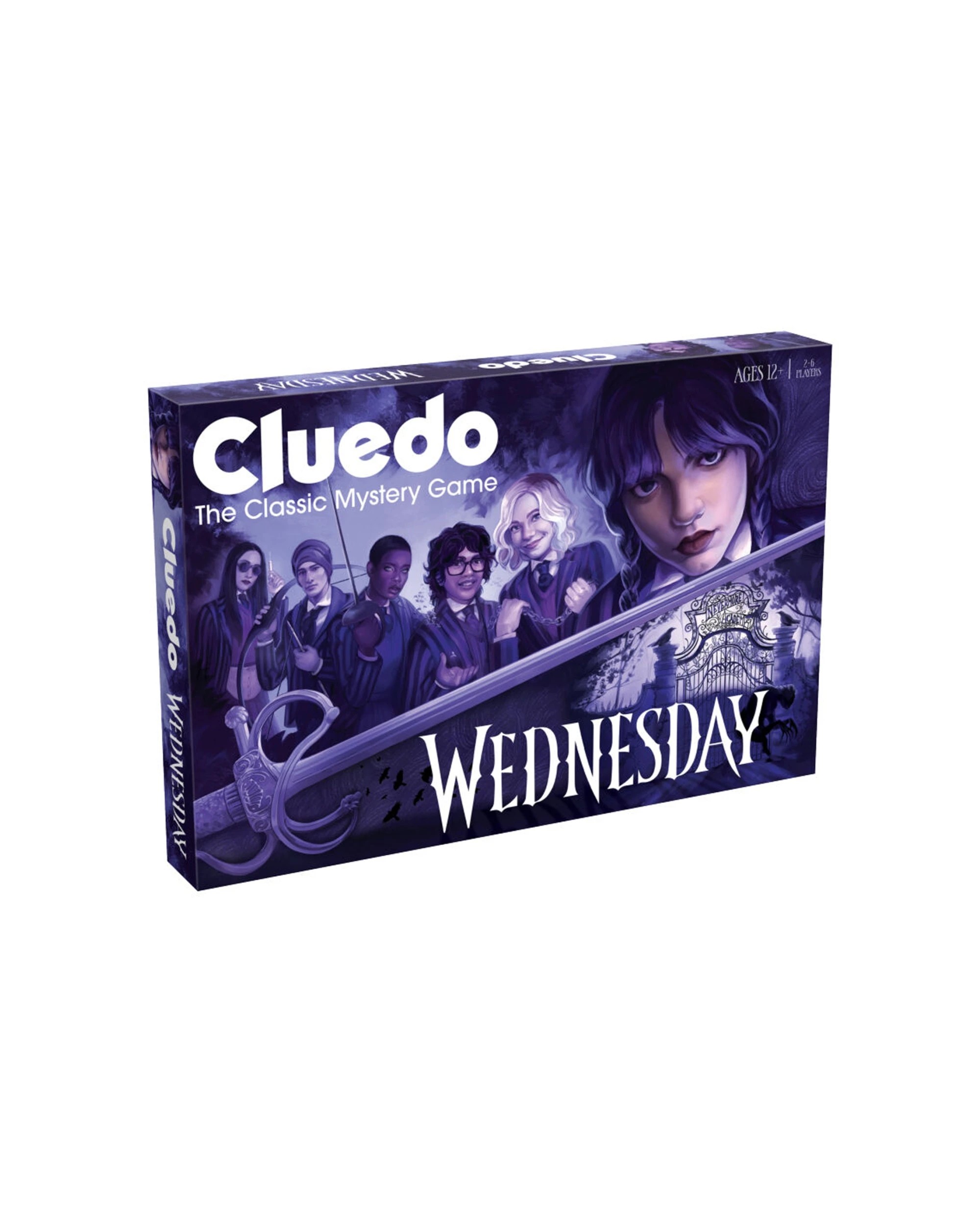 CLUEDO Wednesday Kids Children Interactive Board Game - Blue - Kmart