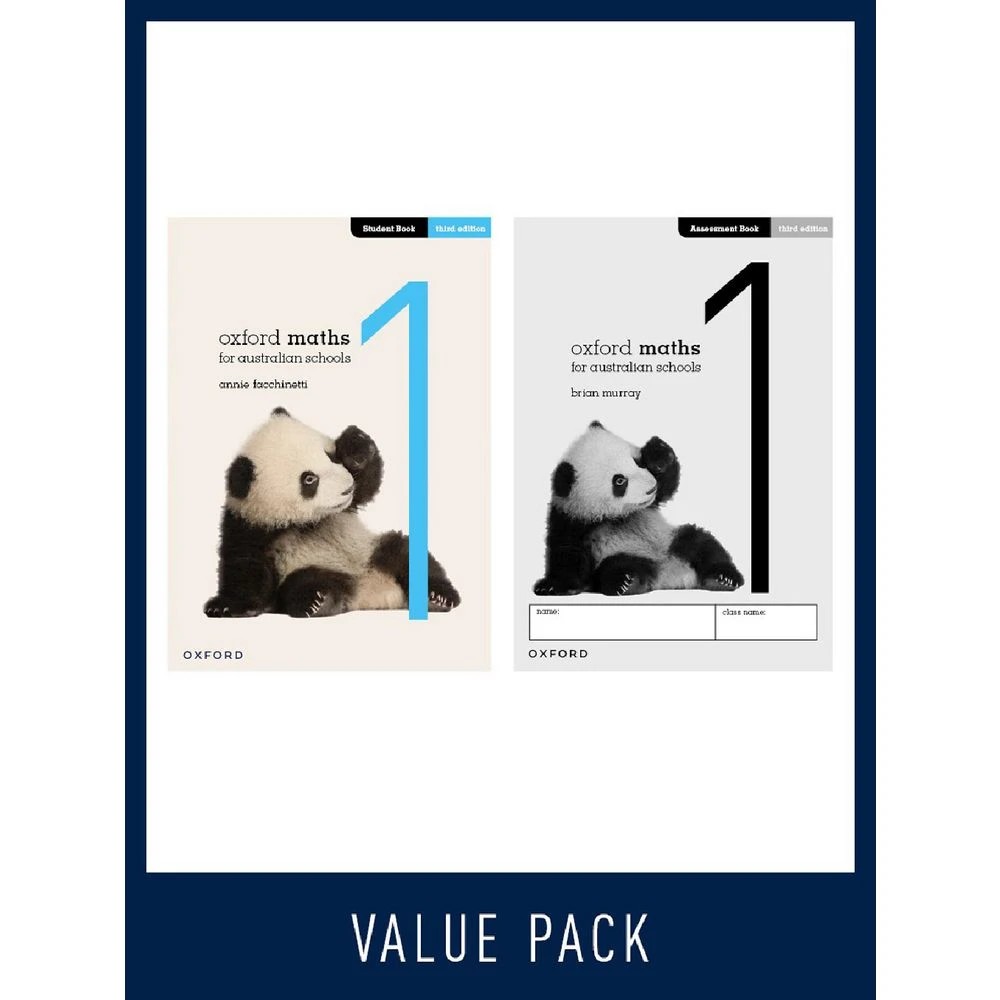 1 Maths for Australian Schools Value Pack Year 1, 1 of 5