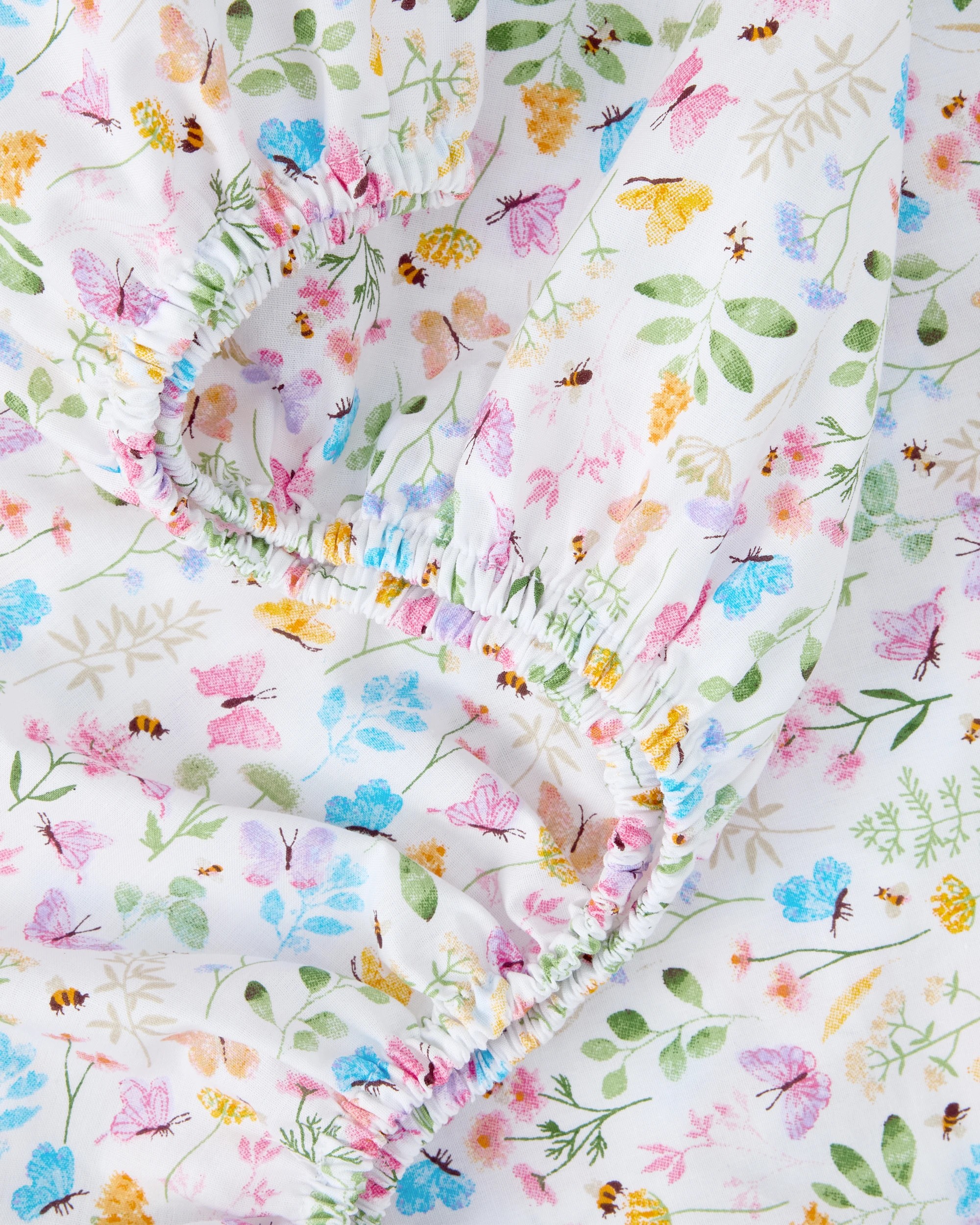 4 2 Pack Organic Cotton Fitted Cot Sheets, 4 of 6