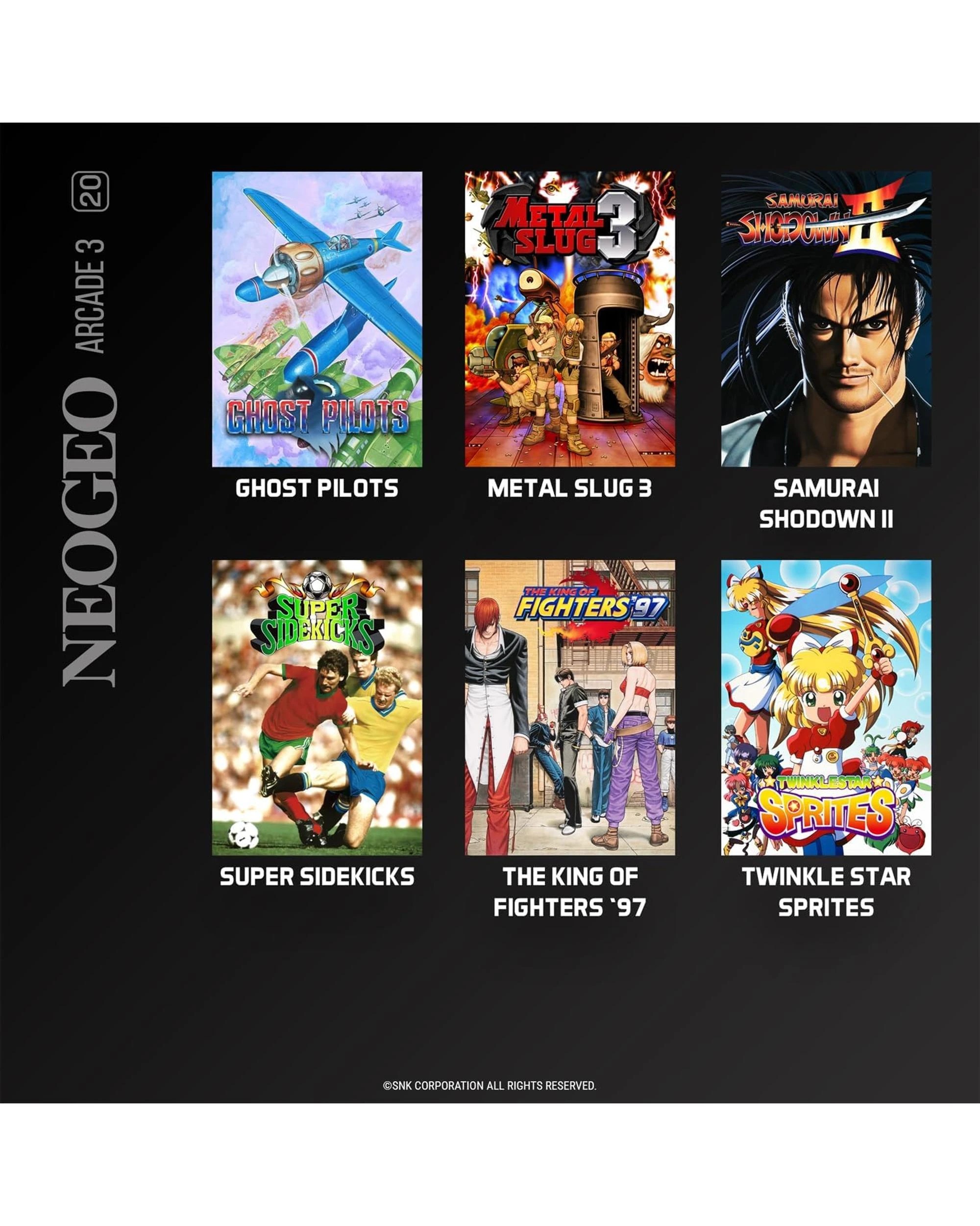 9 Evercade NEOGEO Arcade 3 Cartridge, 9 of 9