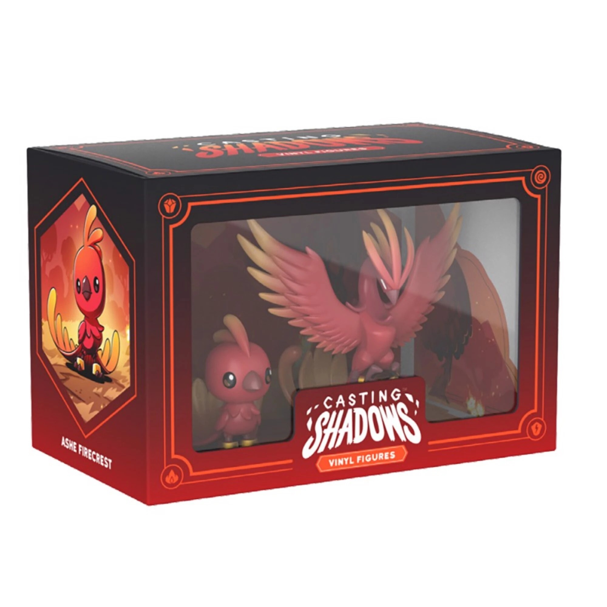 1 Casting Shadows - Ashe Firecrest & Ashe the Inferno Vinyl Figure 2-Pack, 1 of 2
