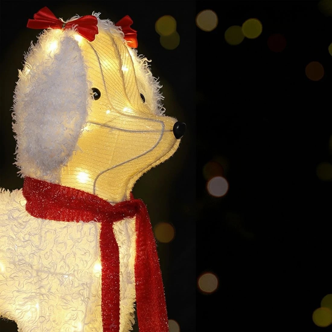 7 Jingle Jollys Christmas Lights 60 LED Fairy Light 2pcs Dog Decorations Set - Multi, 7 of 8