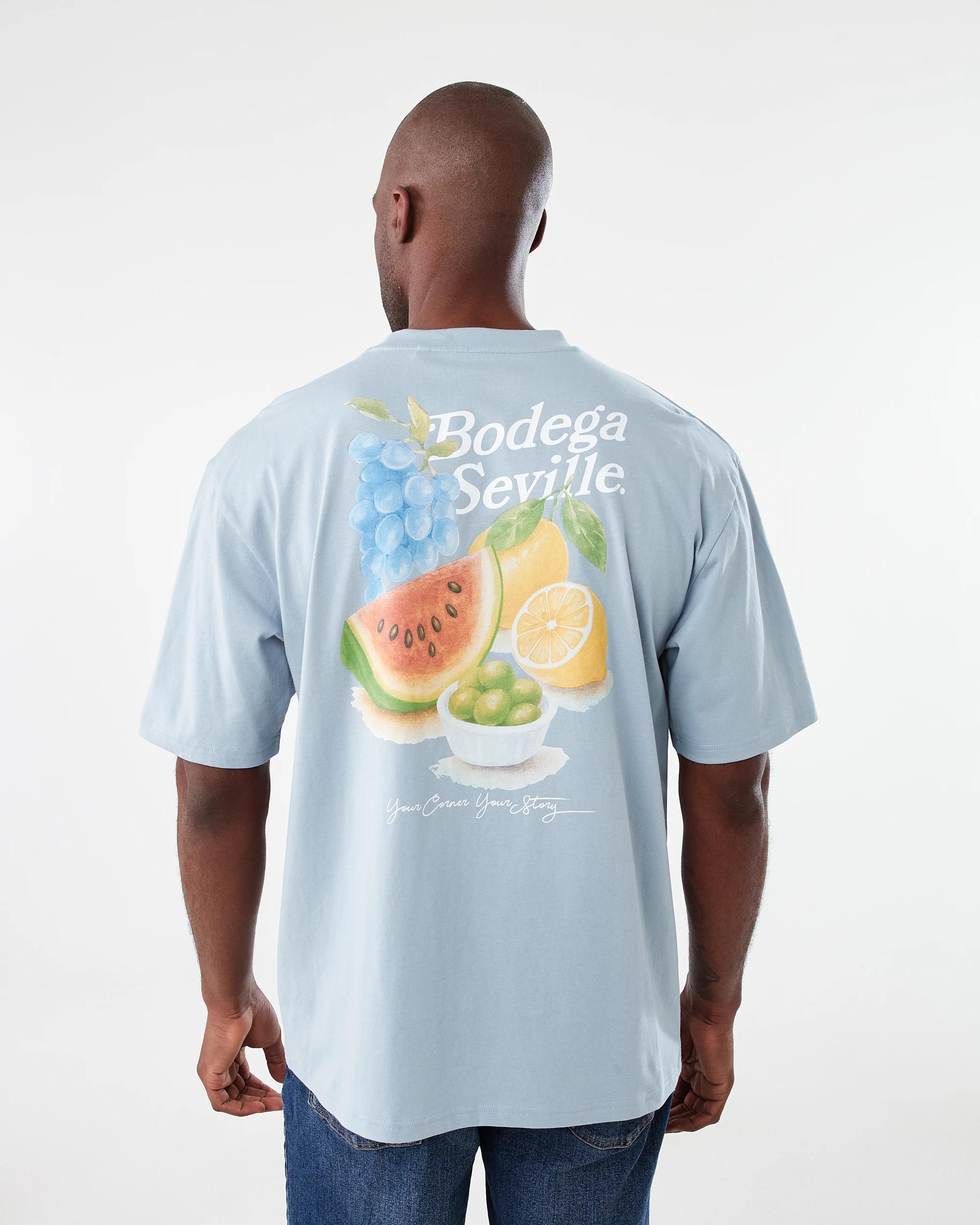 3 Oversized Print T-shirt Blu Bodega, 3 of 7