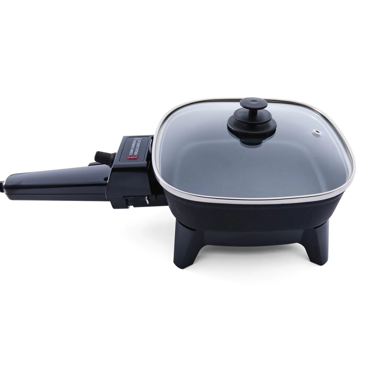 5 Mini Electric Frypan - Black, 5 of 10