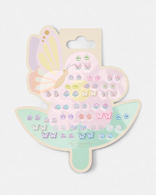 30 Pack Stick On Earrings - Butte