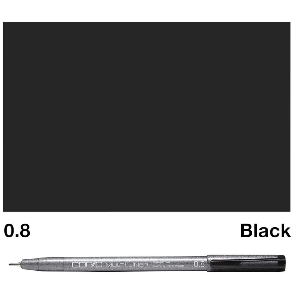 8 Copic Multiliner Inking Pens 9 Pack, 8 of 10