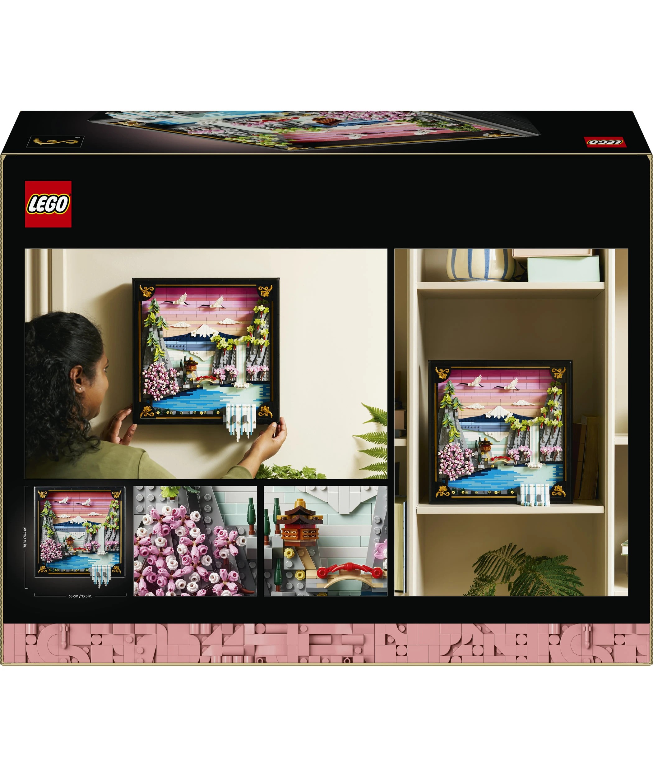 10 LEGO ART Japanese Cherry Blossom Landscape 31218, 10 of 10