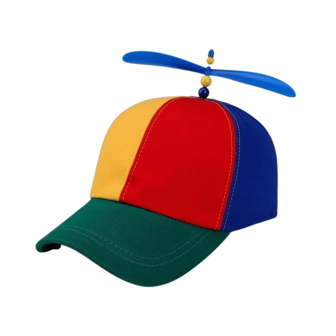 1 BR Costumes Propeller Helicopter Clown Hat with Windmill Design, 1 of 4