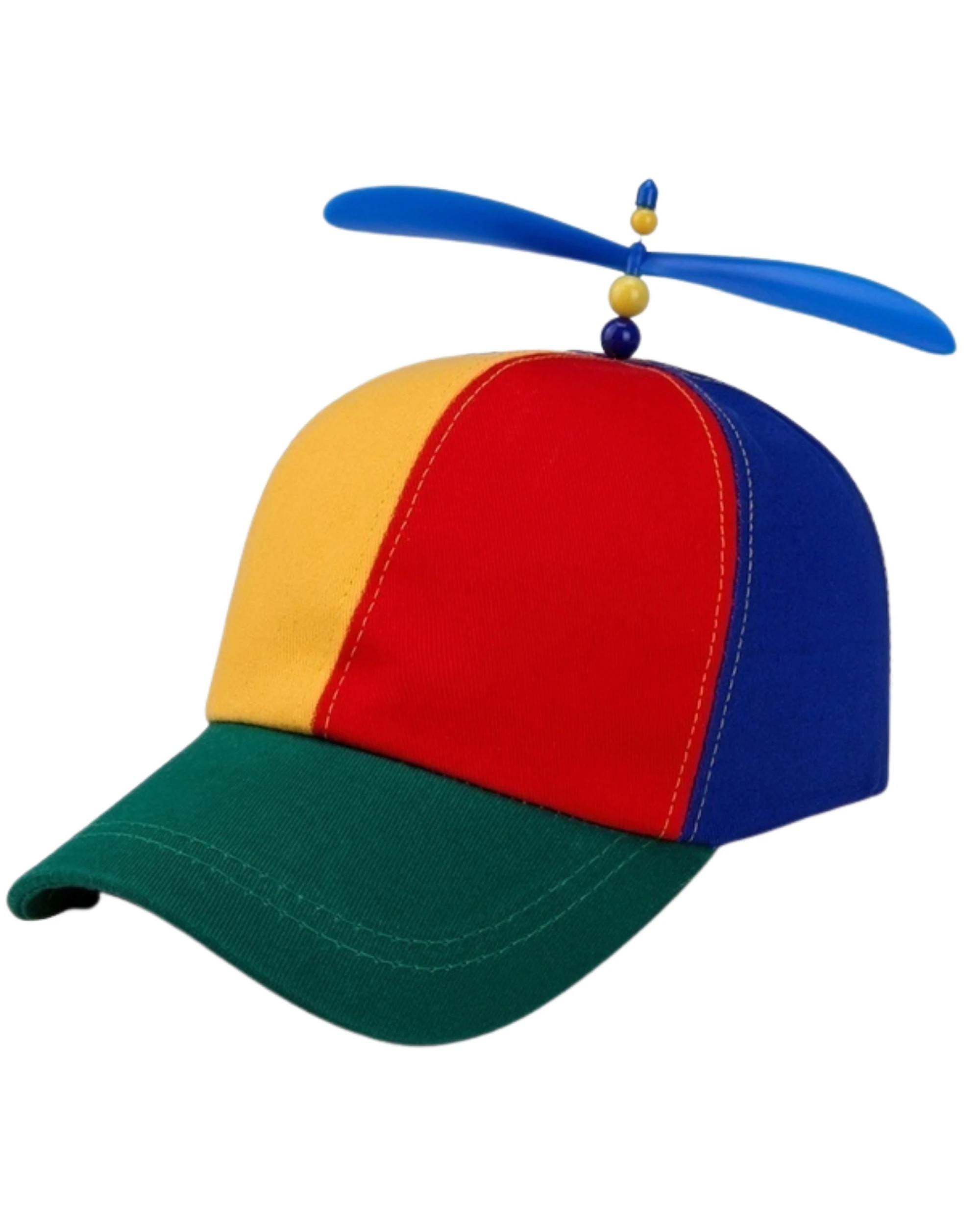 1 BR Costumes Propeller Helicopter Clown Hat with Windmill Design, 1 of 4