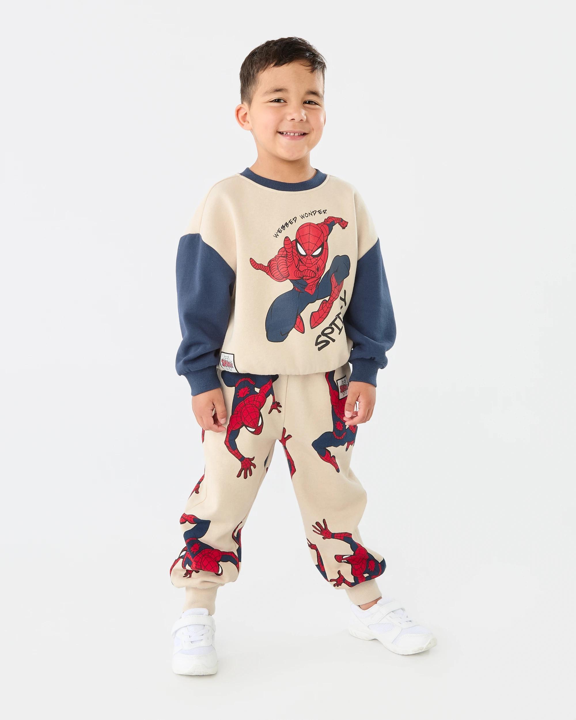 5 Spider-Man License Printed Trackpants Spiderman, 5 of 6