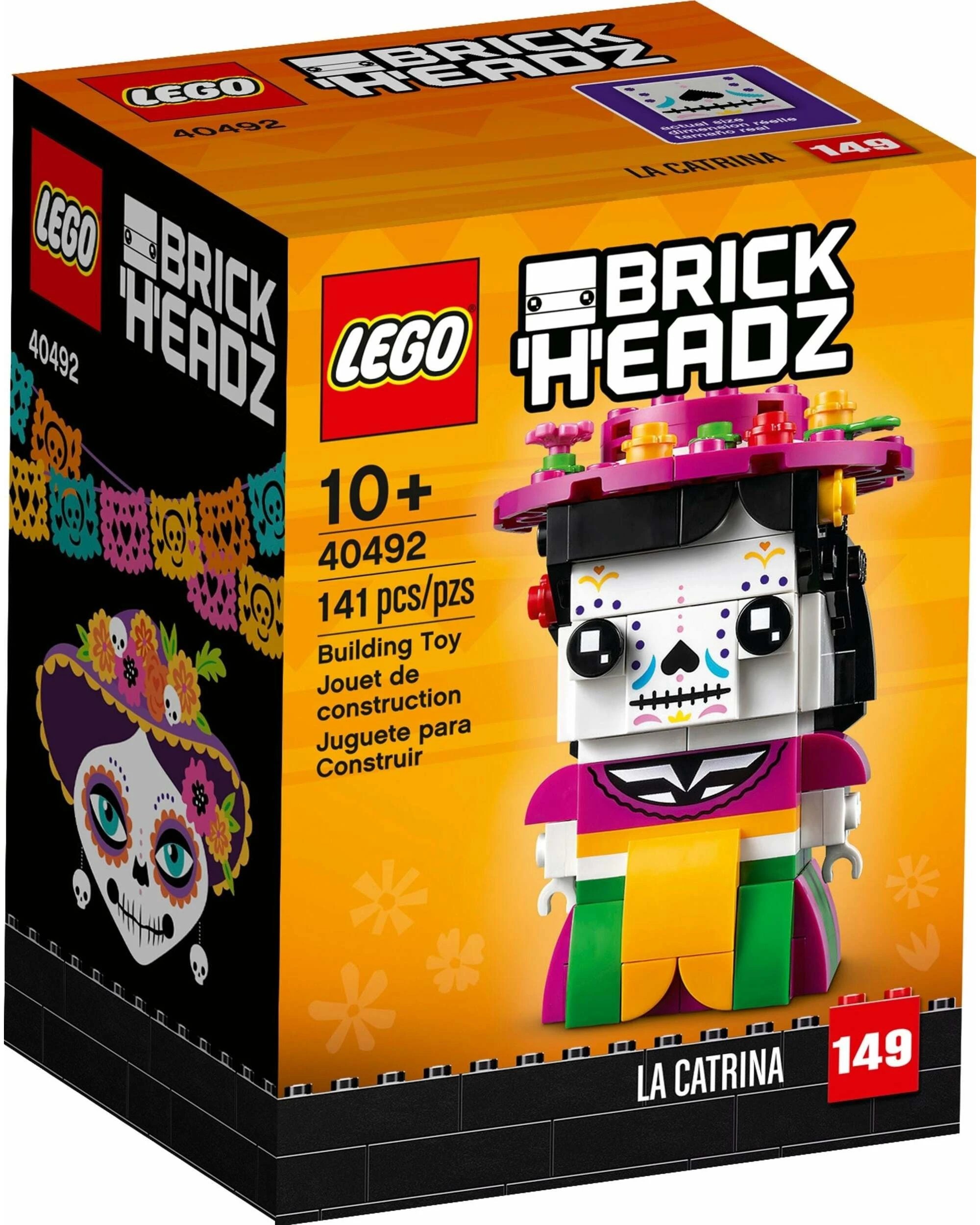 1 LEGO 40492 La Catrina BrickHeadz Dia de los Muertos Set, 1 of 5