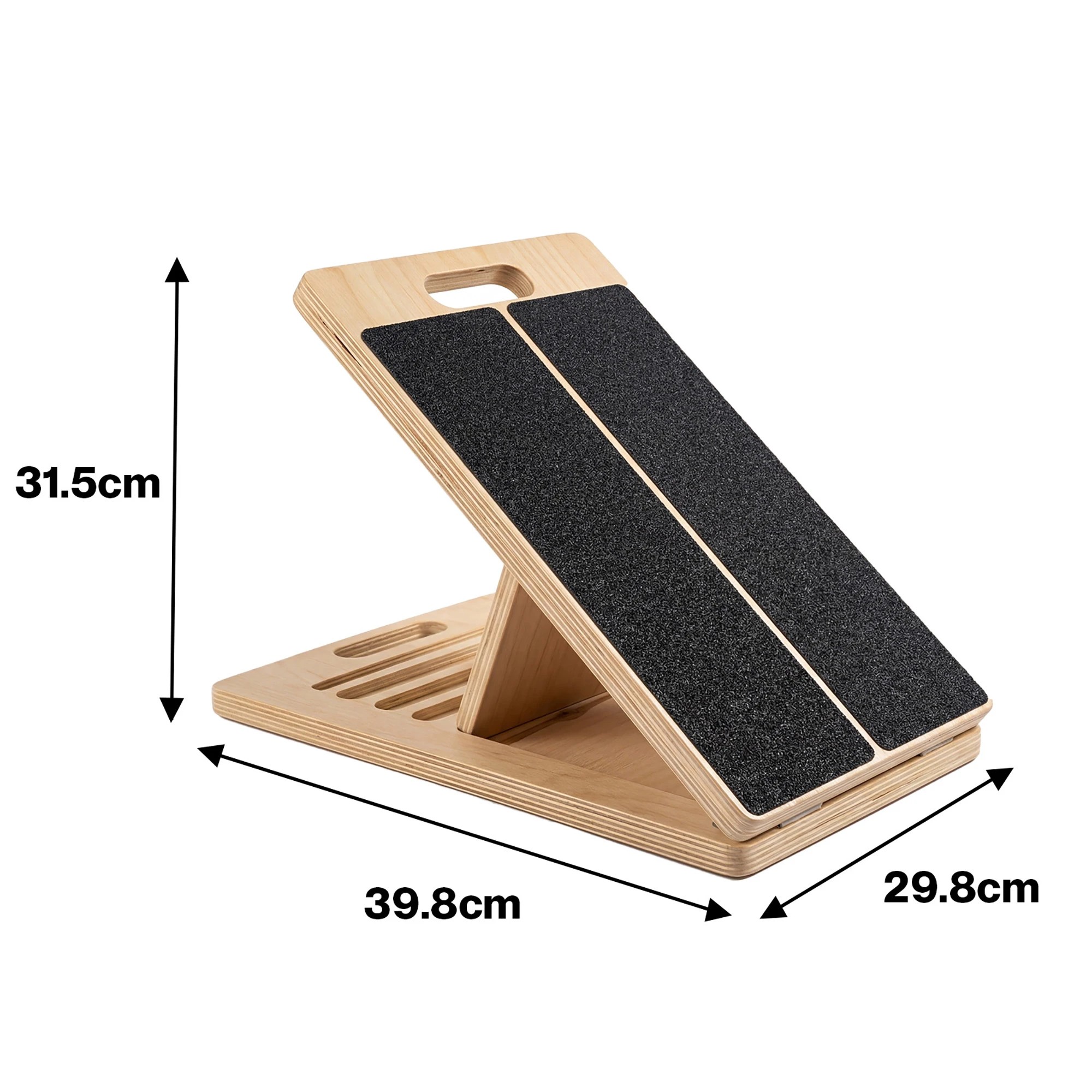 3 Centra Wooden Balance Board Natural Color, 3 of 5