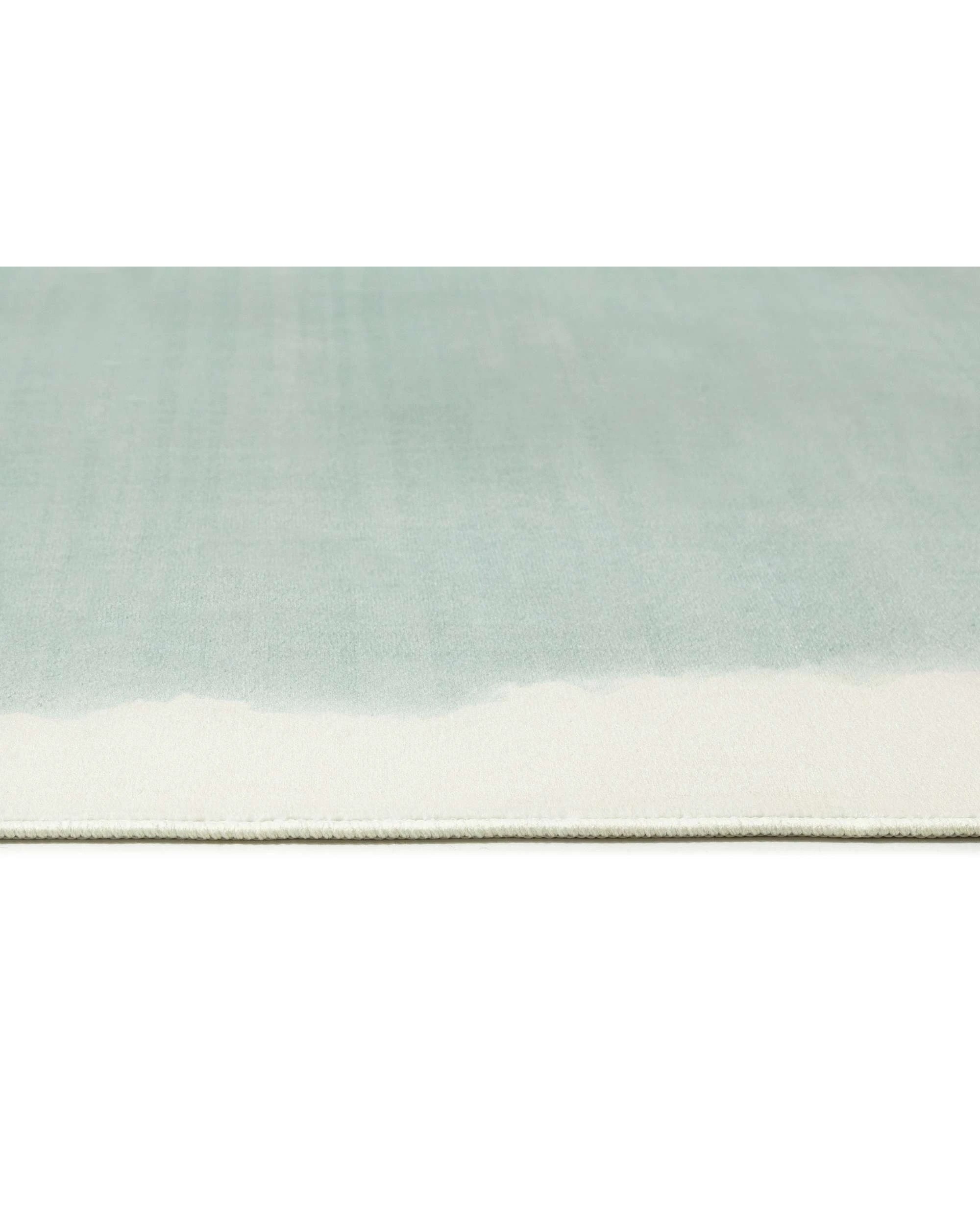 6 Loopsie Foggia Printed Washable Rug-290cm x 190cm - Blue, 6 of 8