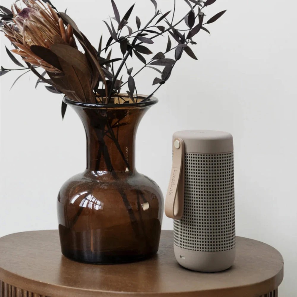 2 Kreafunk Acoustic Bluetooth Speaker - New Ivory Sand - Beige, 2 of 4