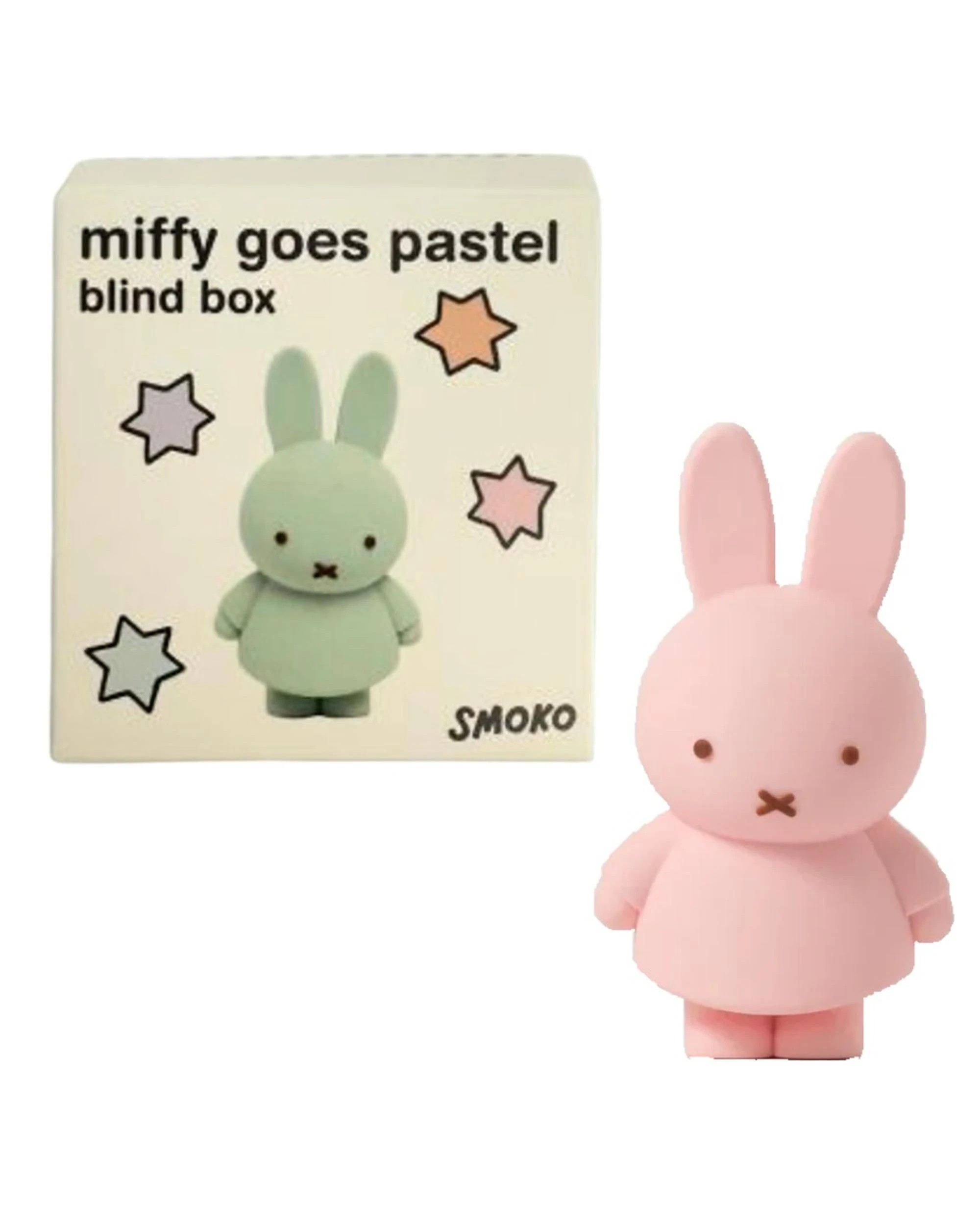 1 Smoko Miffy Goes Pastel Vinyl Figure Blind Box, 1 of 4