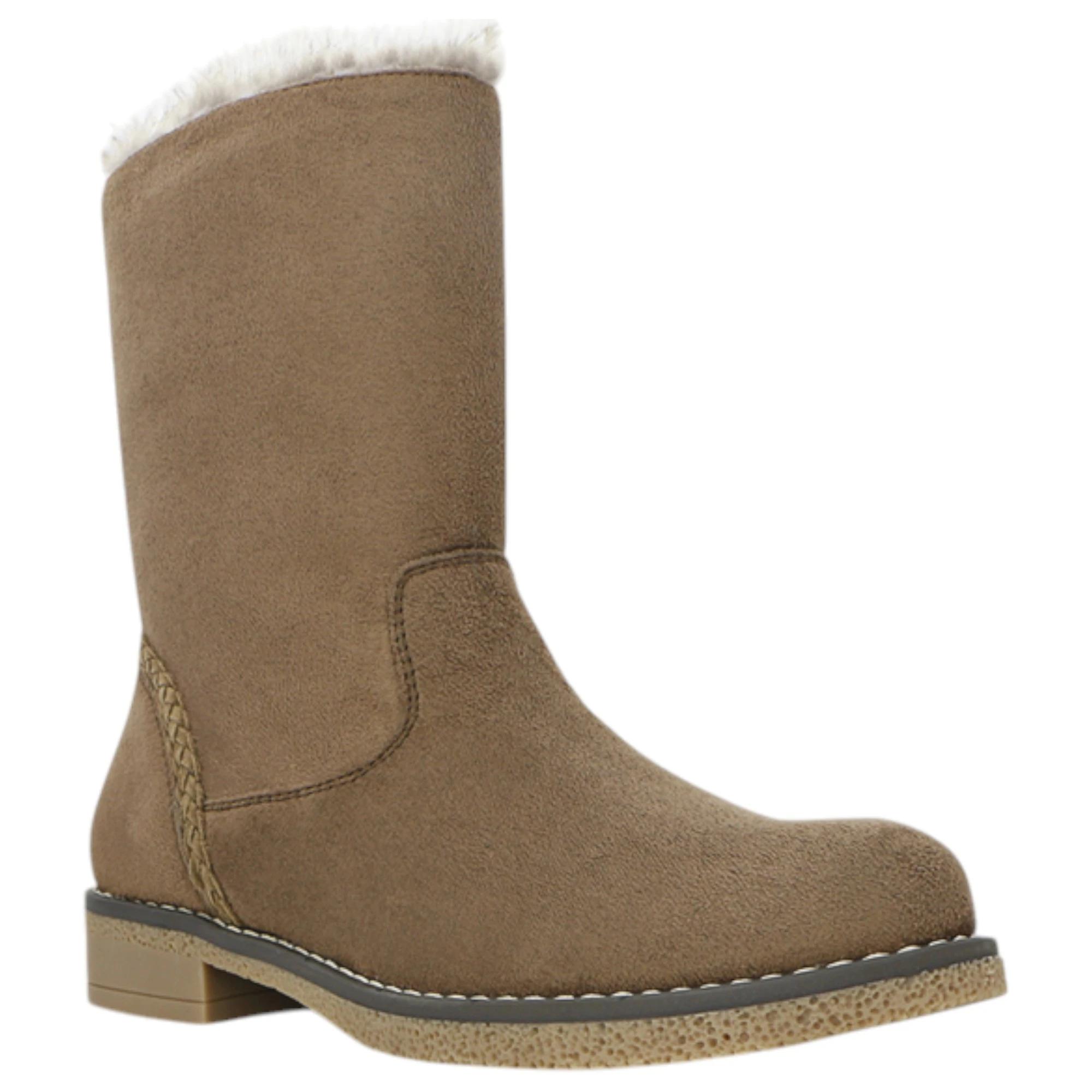 5 Bellissimo Womens Walsh Shoes Dress Winter Boots TAUPE, 5 of 6