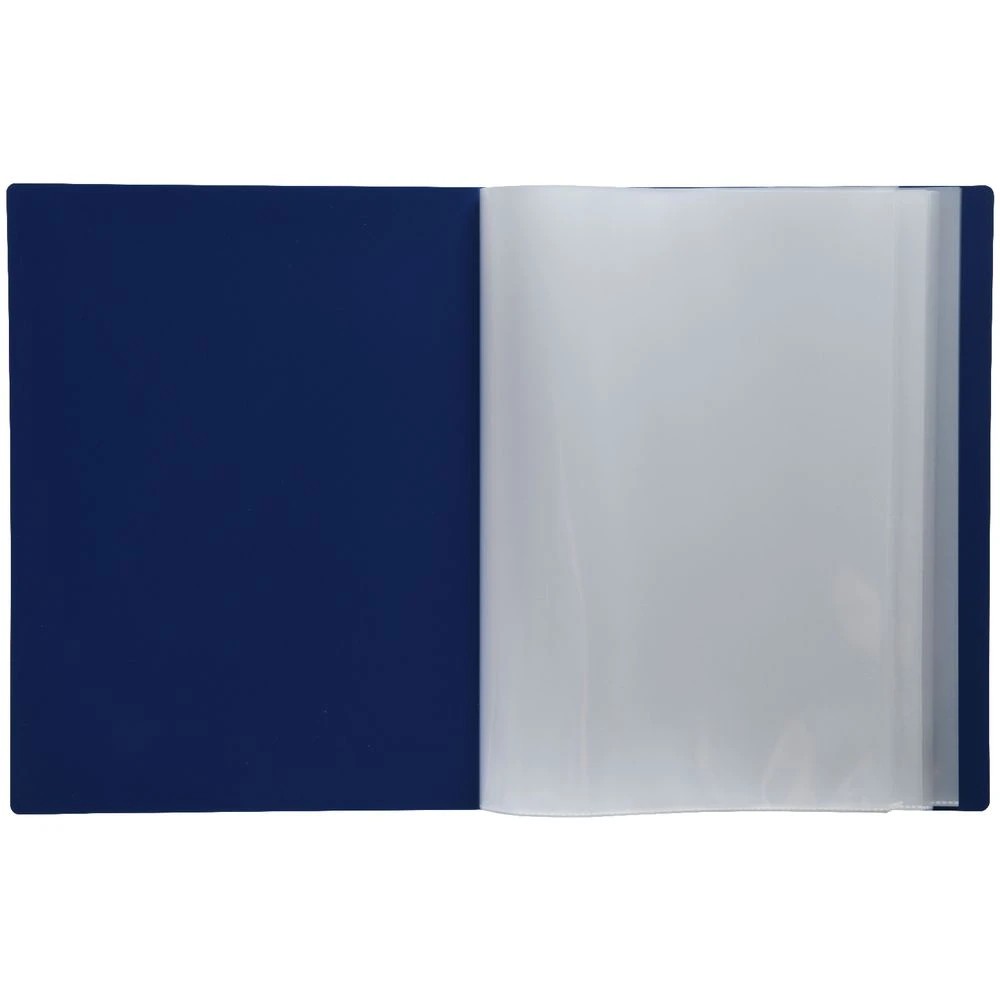3 Aqua Drops Display Book Fixed 40 Pockets Vivid Navy, 3 of 4
