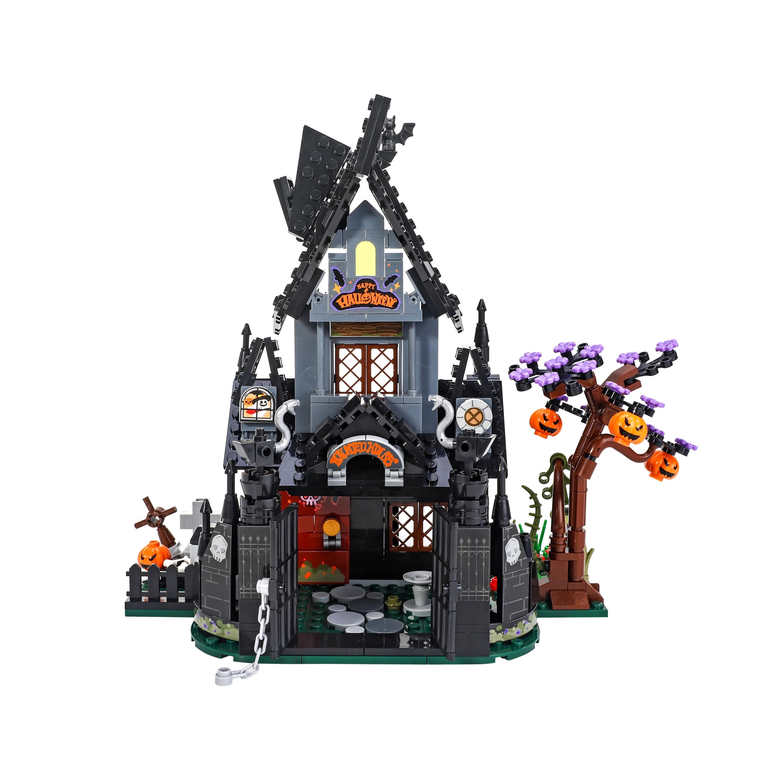 2 454 Piece Mini Blocks: Haunted Mansion Playset, 2 of 8