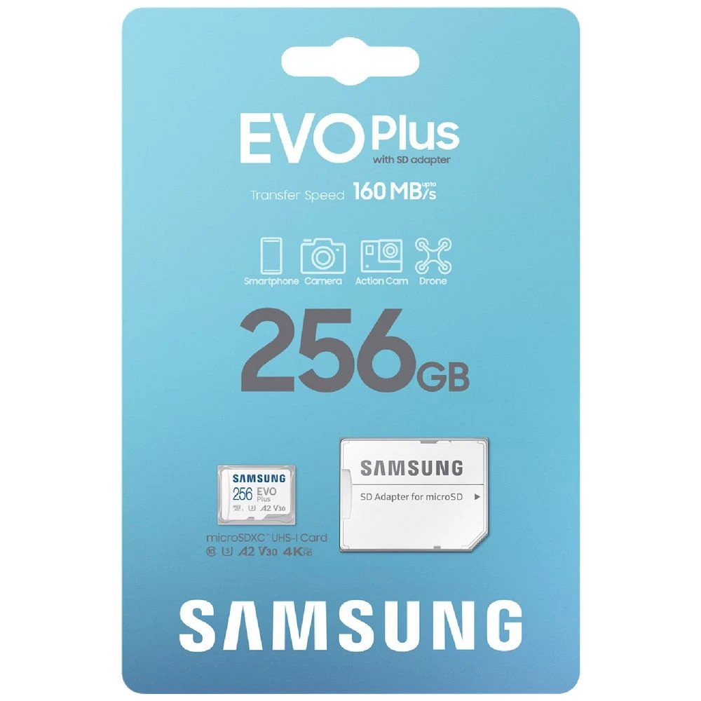 3 Samsung 256GB EVO Plus 2 microSD Card, 3 of 3