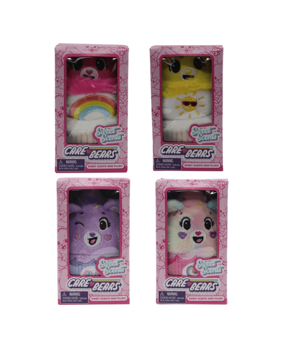 13cm Care Bears Sweet Scents Mini Plush Toy - Assorted