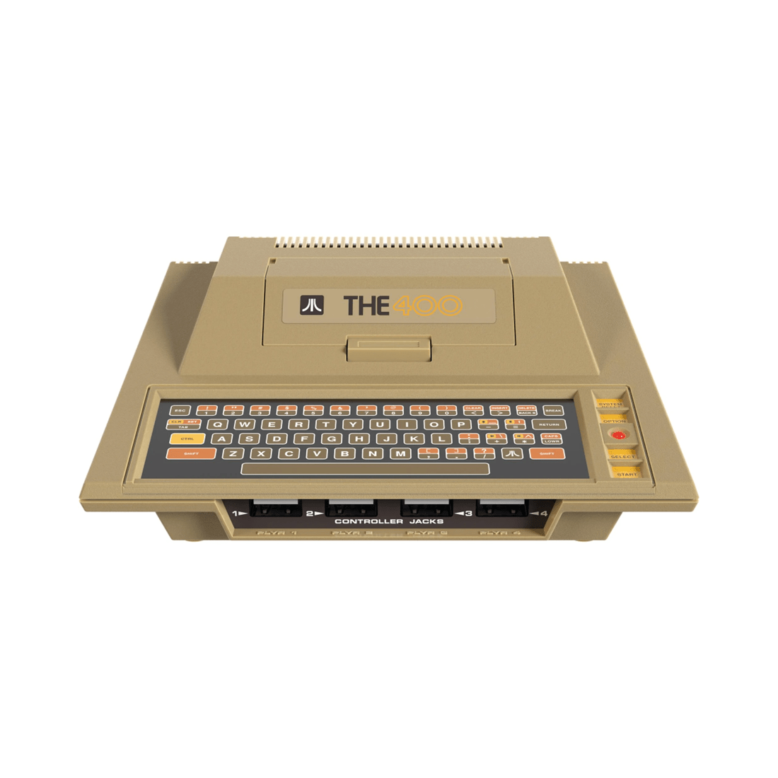 2 Retro Games Atari THE400 Mini Console - Beige, 2 of 10