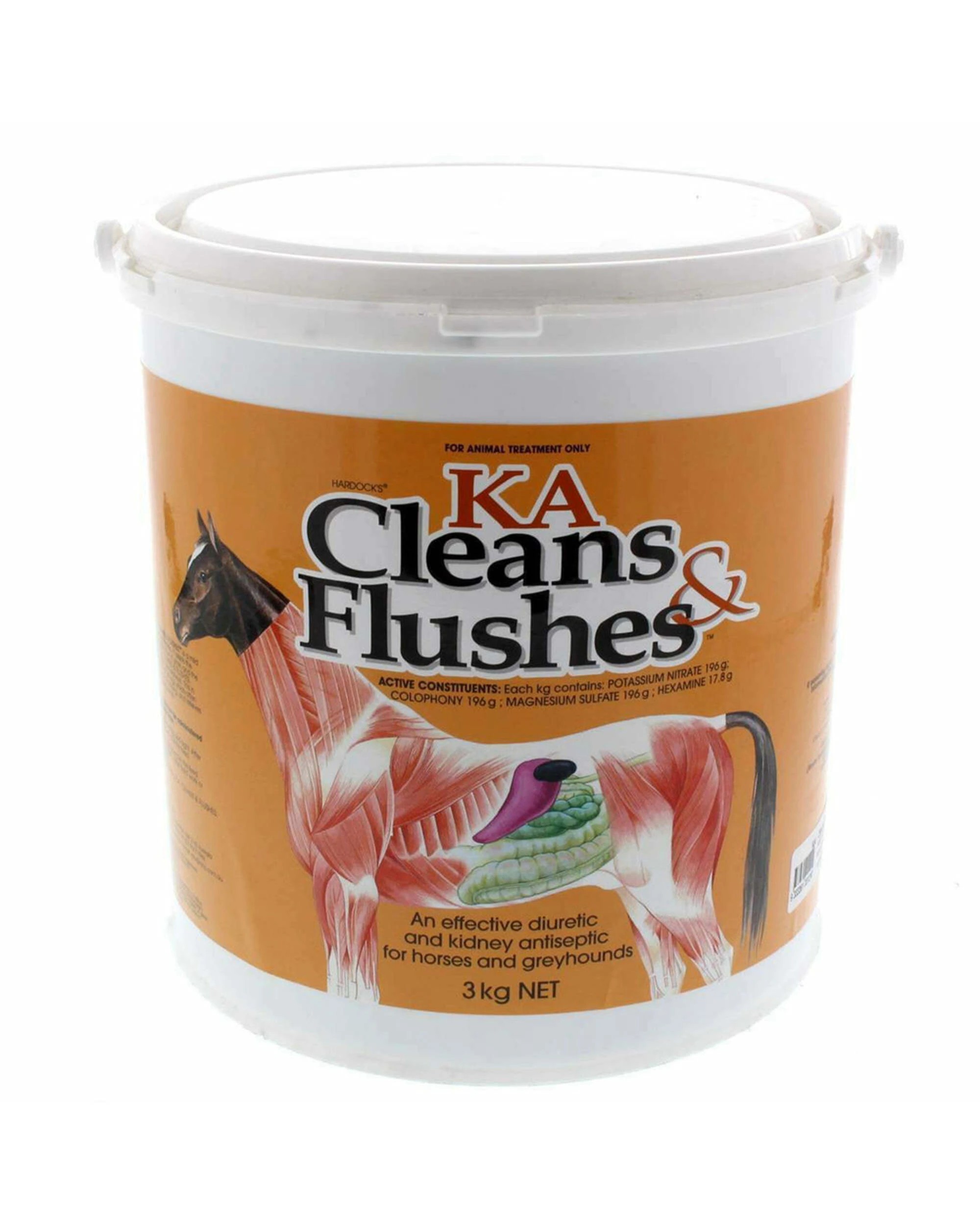 1 Iah Ka Cleans & Flushes Horses & Greyhounds Treatment 3kg, 1 of 1