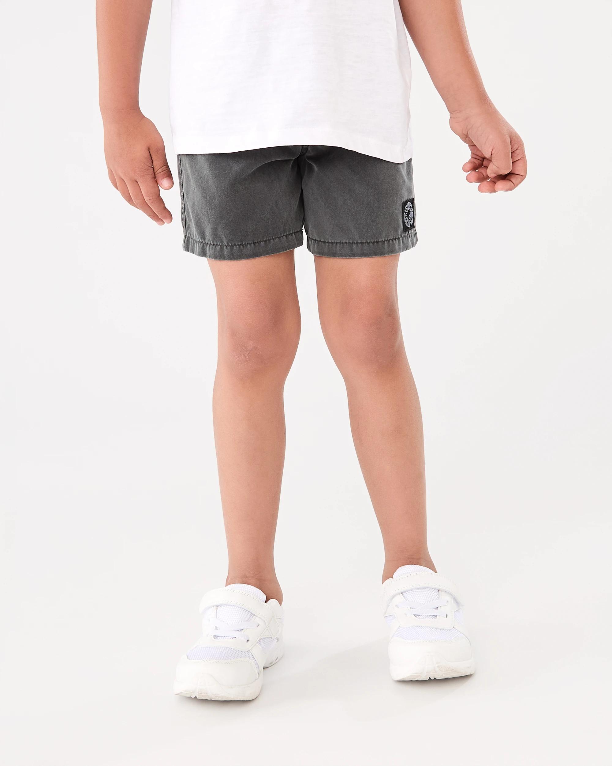 1 Washed Shorts Black, 1 of 6